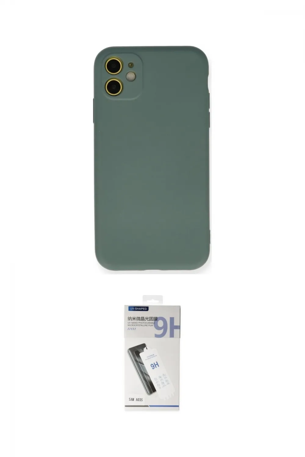 ieg™ iPhone 11 Kılıf Ahenk Serisi - Şeffaf Uv Polymer Nano Ekran Koruyucu