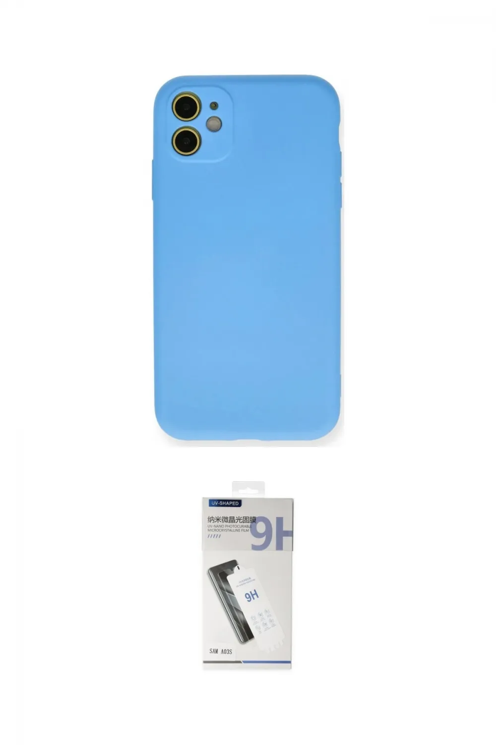 ieg™ iPhone 11 Kılıf Ahenk Serisi - Şeffaf Uv Polymer Nano Ekran Koruyucu