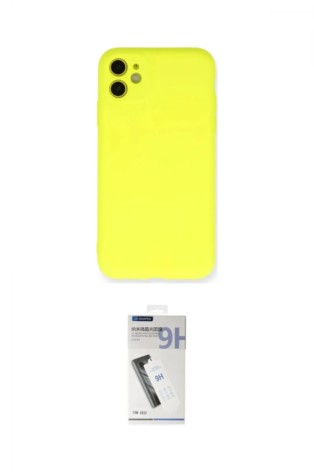 ieg™ iPhone 11 Kılıf Ahenk Serisi - Şeffaf Uv Polymer Nano Ekran Koruyucu