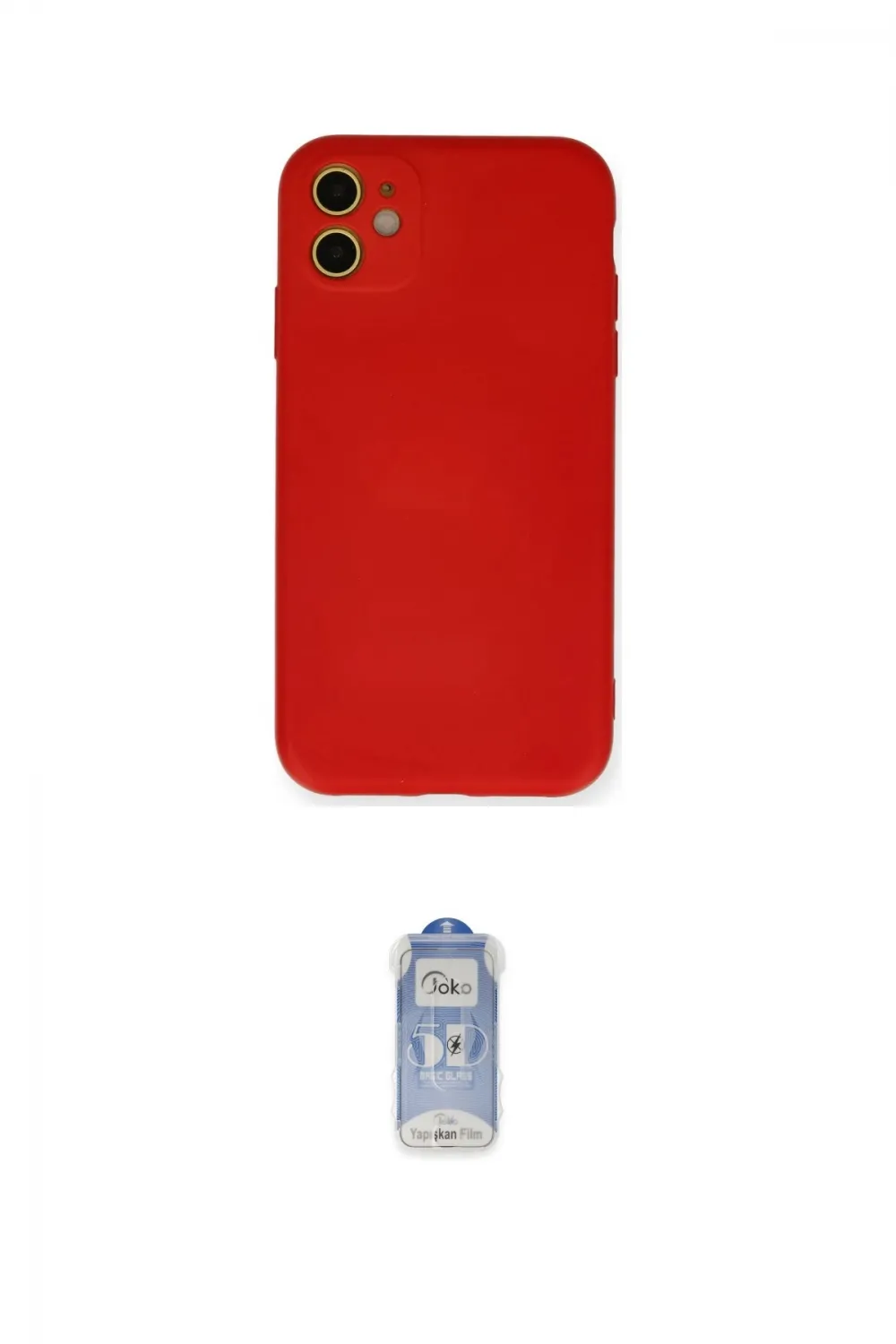 ieg™ iPhone 11 Kılıf Ahenk Serisi - Siyah Joko Magic 5D Cam