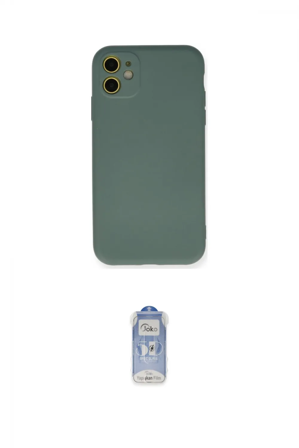 ieg™ iPhone 11 Kılıf Ahenk Serisi - Siyah Joko Magic 5D Cam