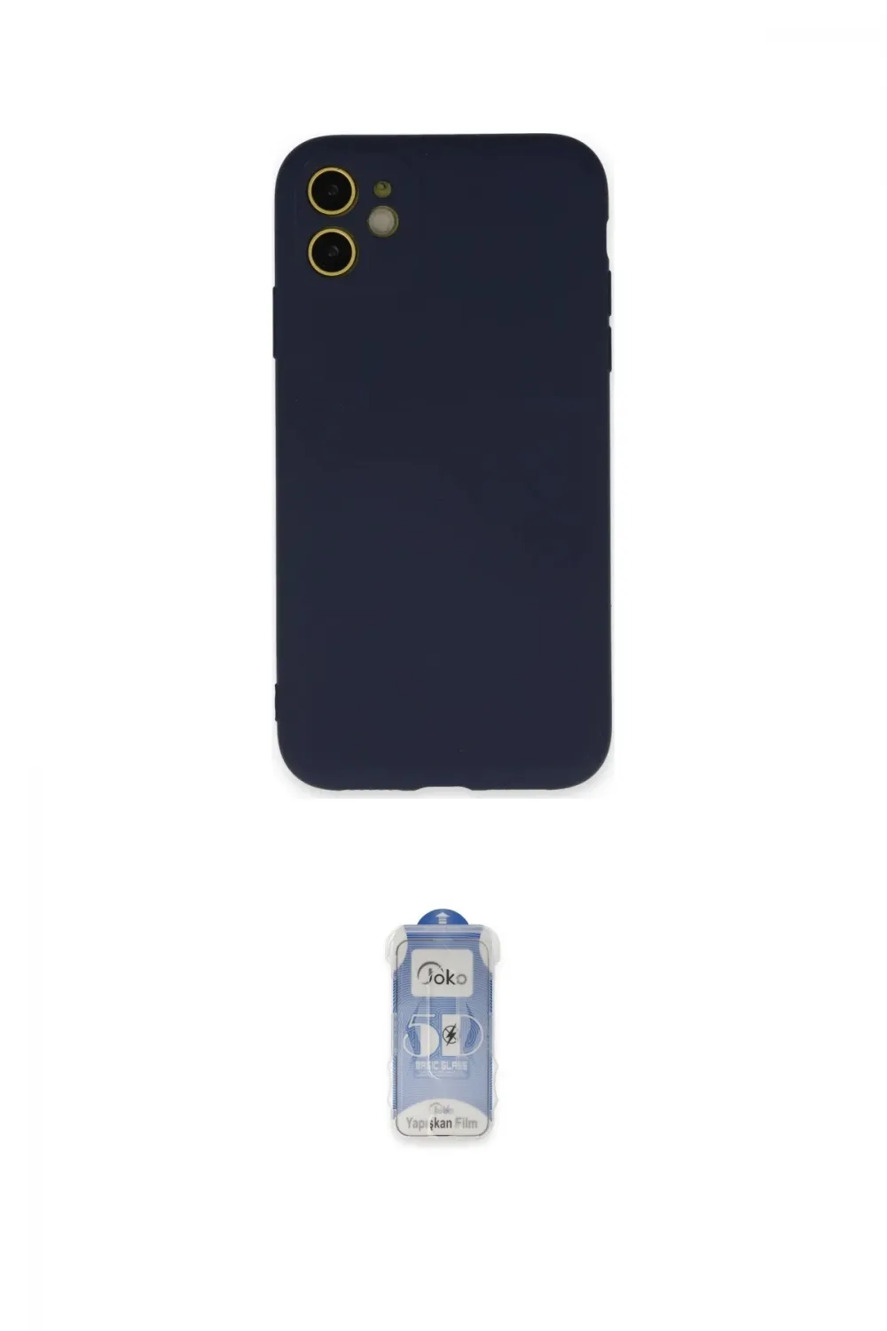ieg™ iPhone 11 Kılıf Ahenk Serisi - Siyah Joko Magic 5D Cam