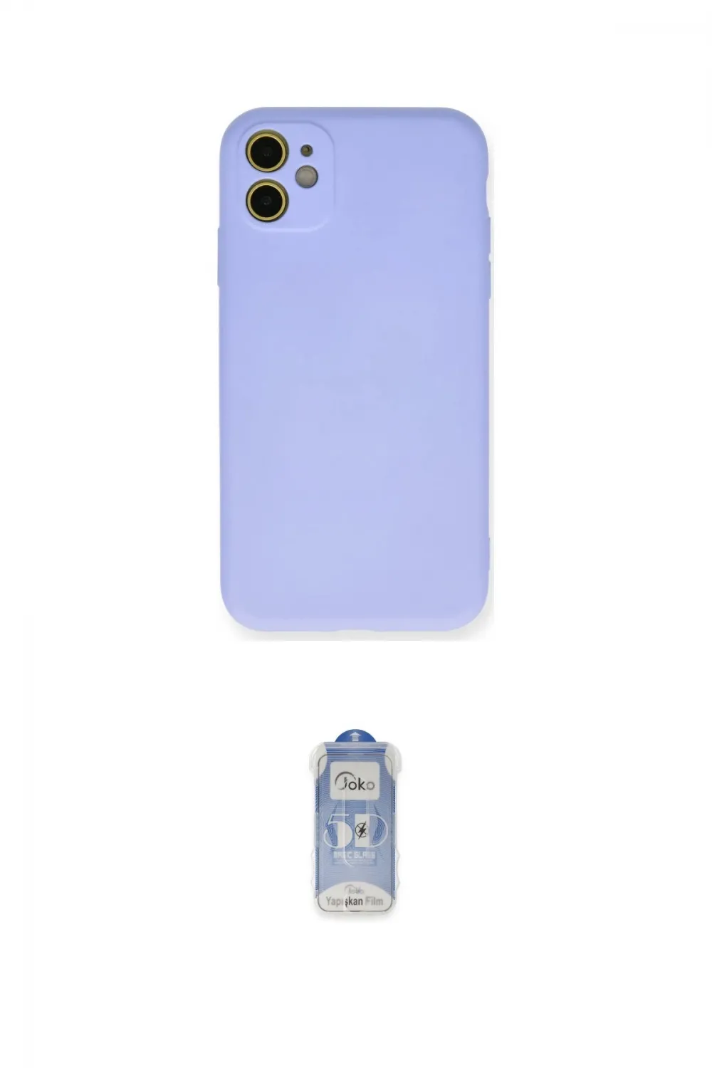 ieg™ iPhone 11 Kılıf Ahenk Serisi - Siyah Joko Magic 5D Cam