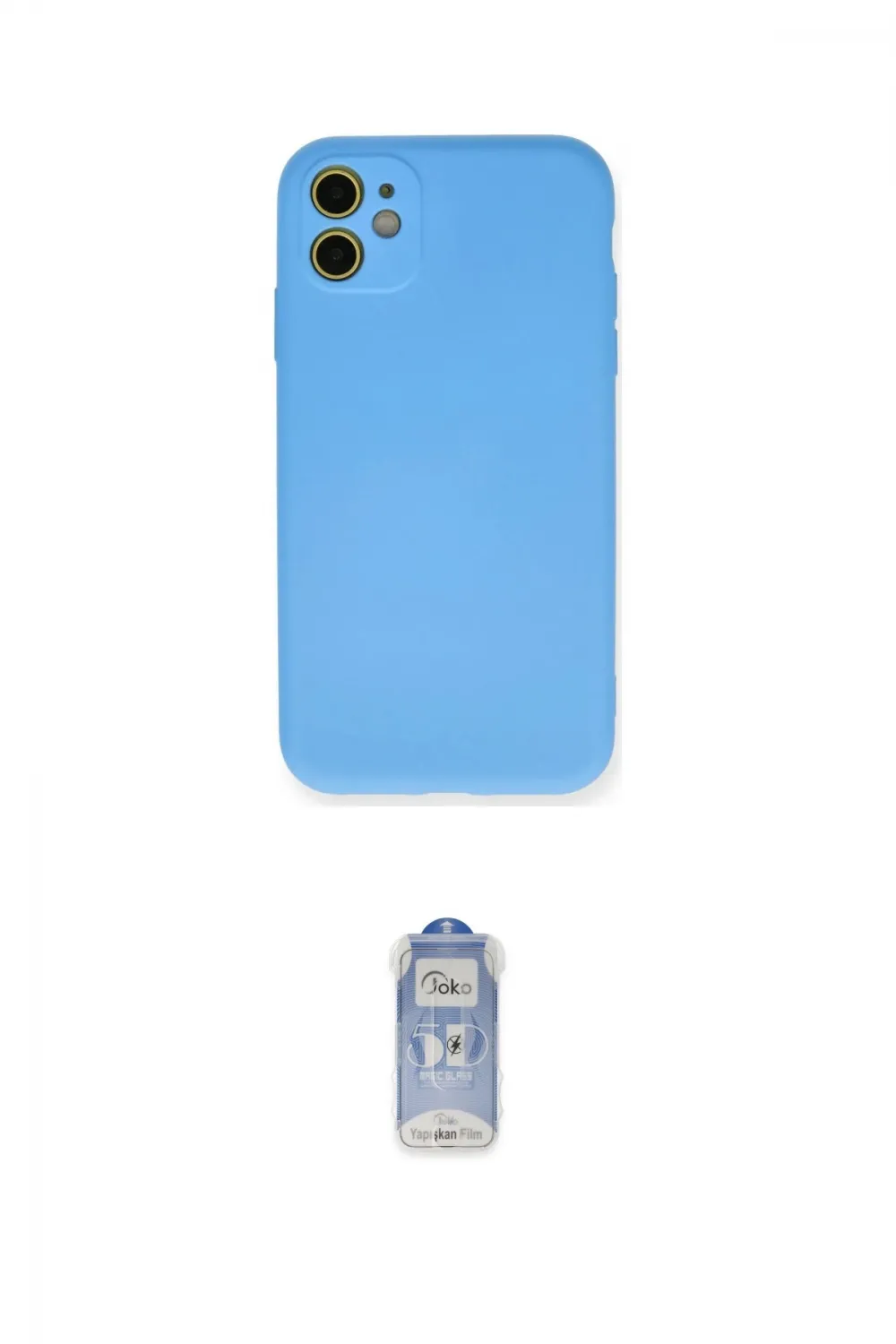 ieg™ iPhone 11 Kılıf Ahenk Serisi - Siyah Joko Magic 5D Cam