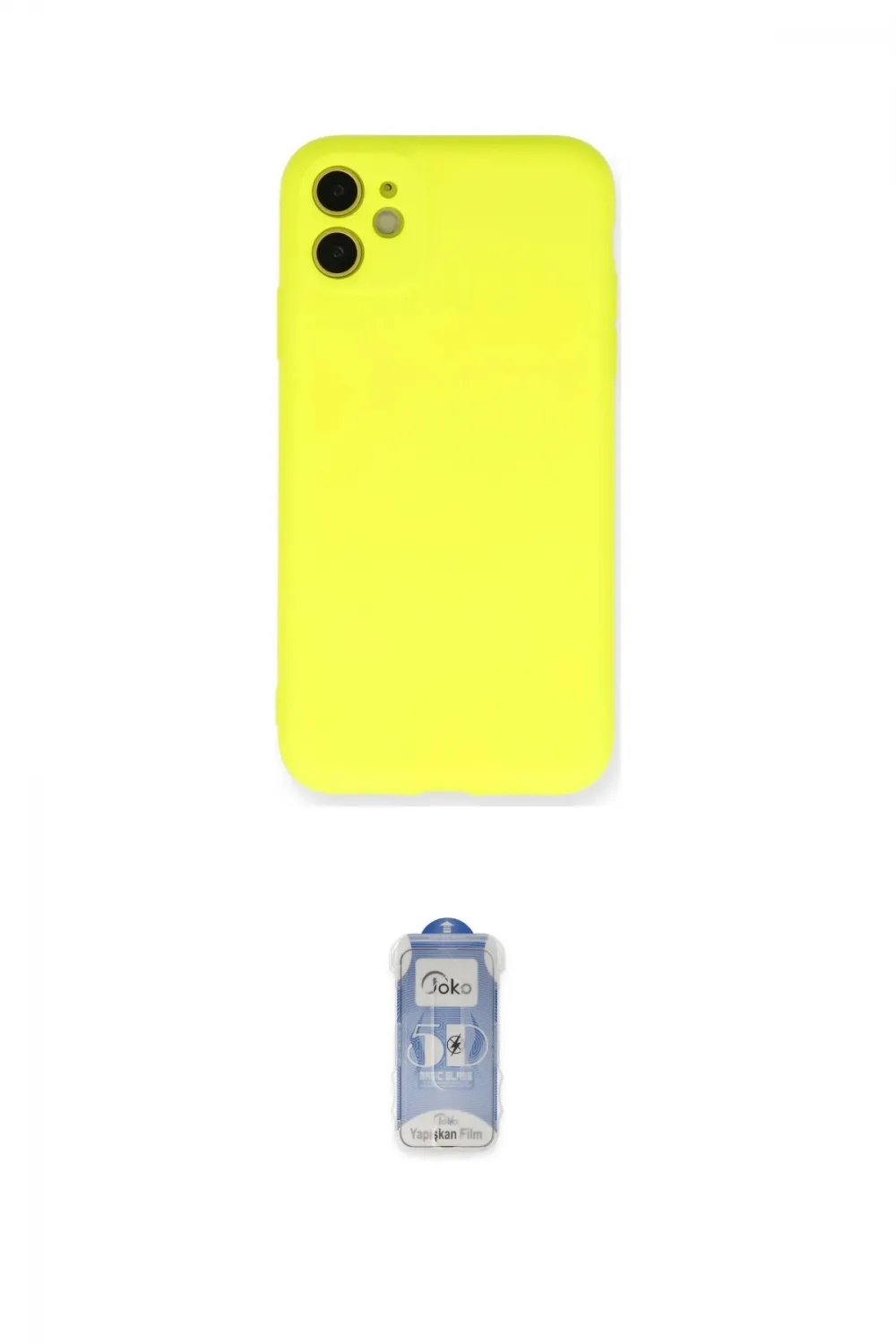 ieg™ iPhone 11 Kılıf Ahenk Serisi - Siyah Joko Magic 5D Cam