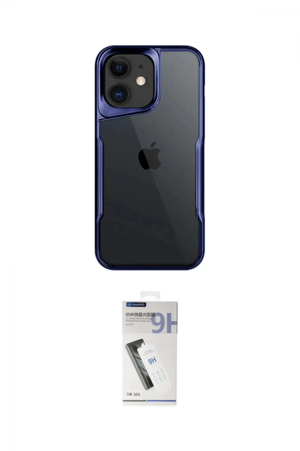 ieg™ iPhone 11 Kılıf Akış Çizgi Koleksiyonu - Şeffaf Uv Polymer Nano Ekran Koruyucu