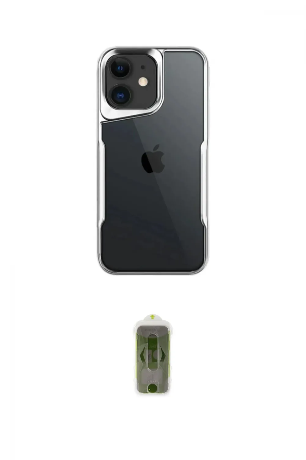 ieg™ iPhone 11 Kılıf Akış Çizgi Koleksiyonu - Siyah Joko Magic 5D Hayalet Cam