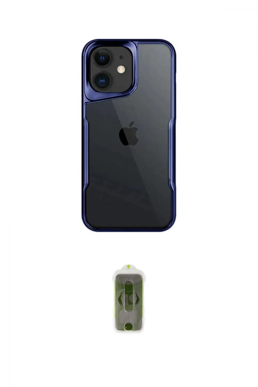 ieg™ iPhone 11 Kılıf Akış Çizgi Koleksiyonu - Siyah Joko Magic 5D Hayalet Cam