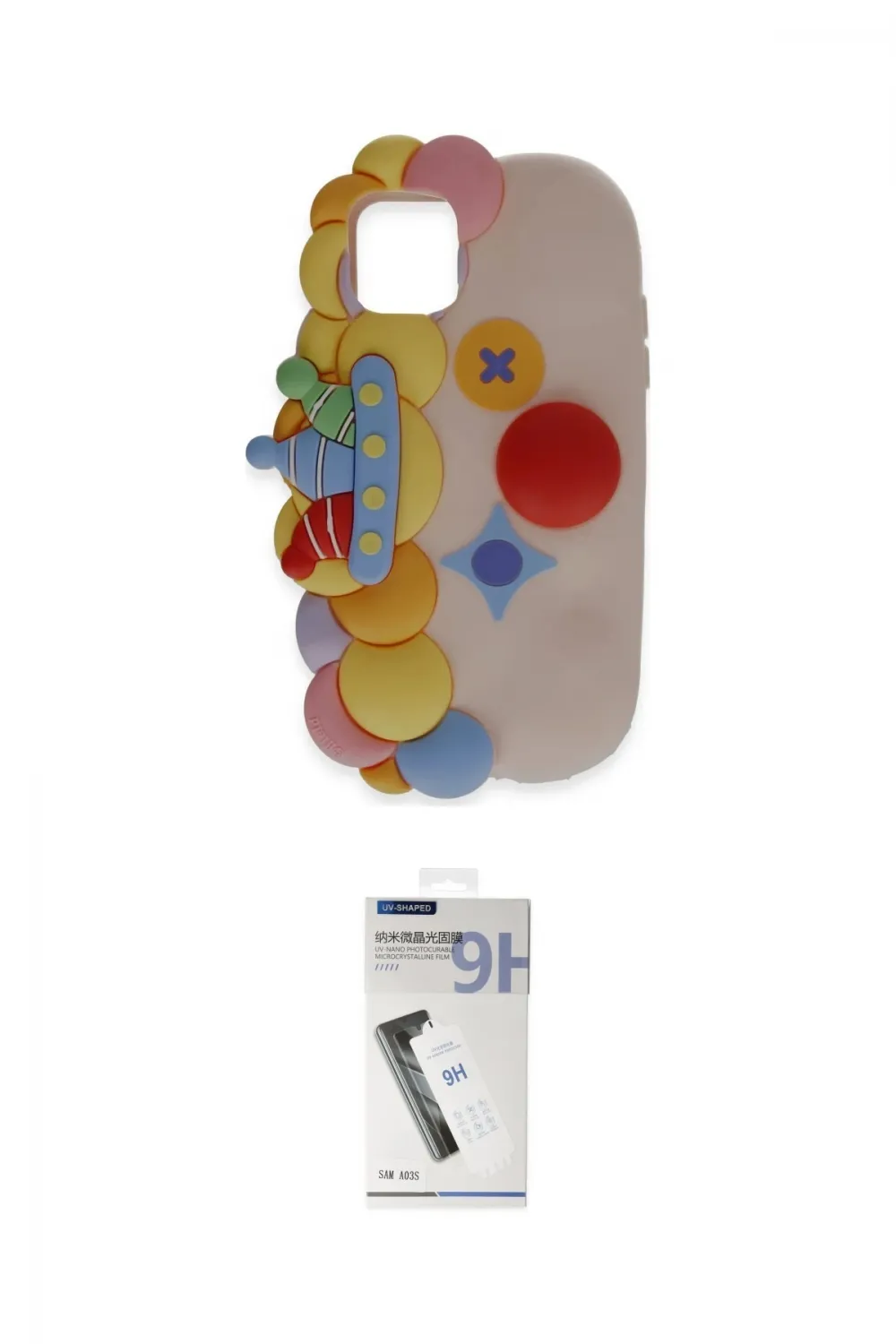 ieg™ iPhone 11 Kılıf Akış Yansıma - Şeffaf Uv Polymer Nano Ekran Koruyucu