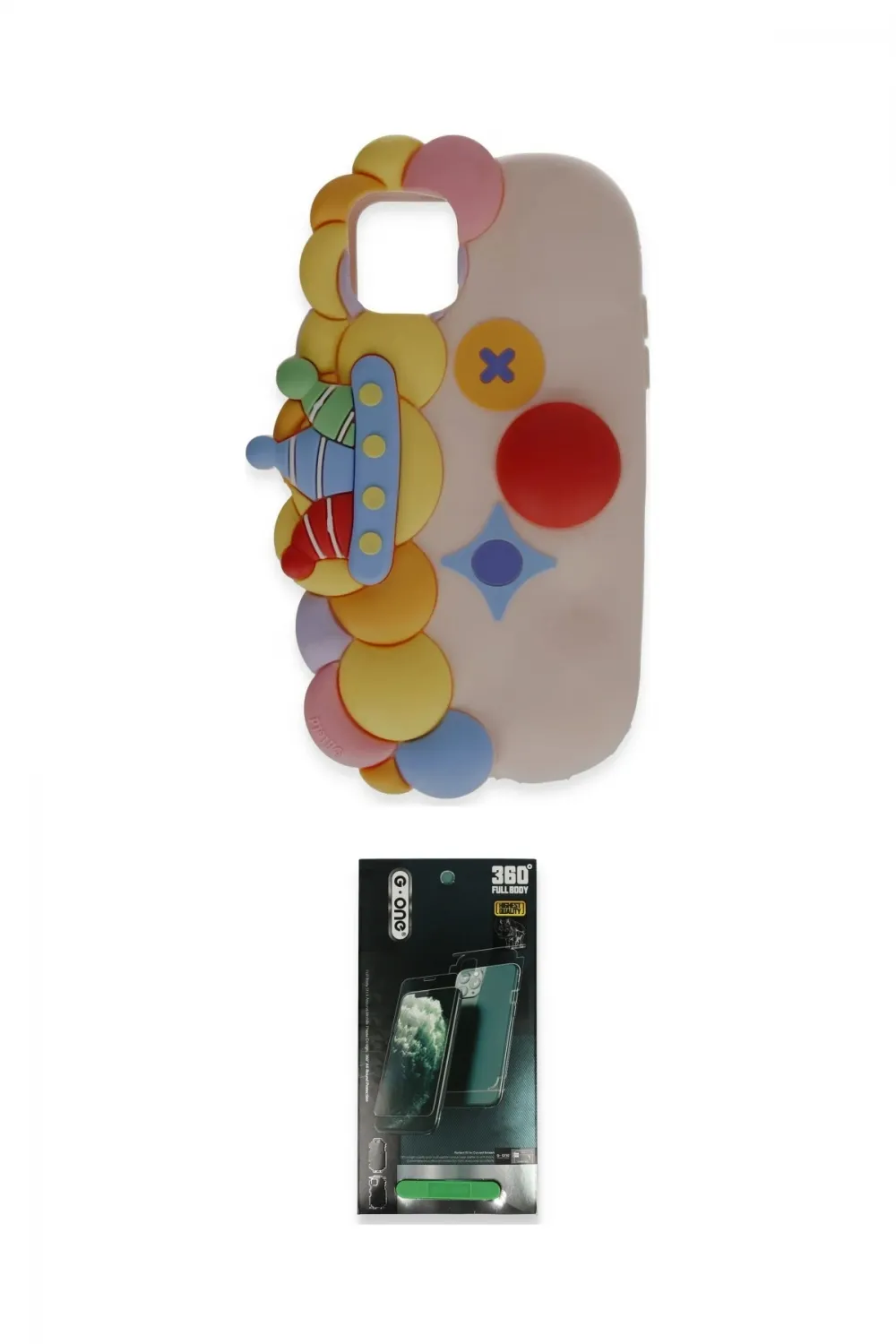 ieg™ iPhone 11 Kılıf Akış Yansıma - Siyah 360 Mat Full Body Arka Koruyucu