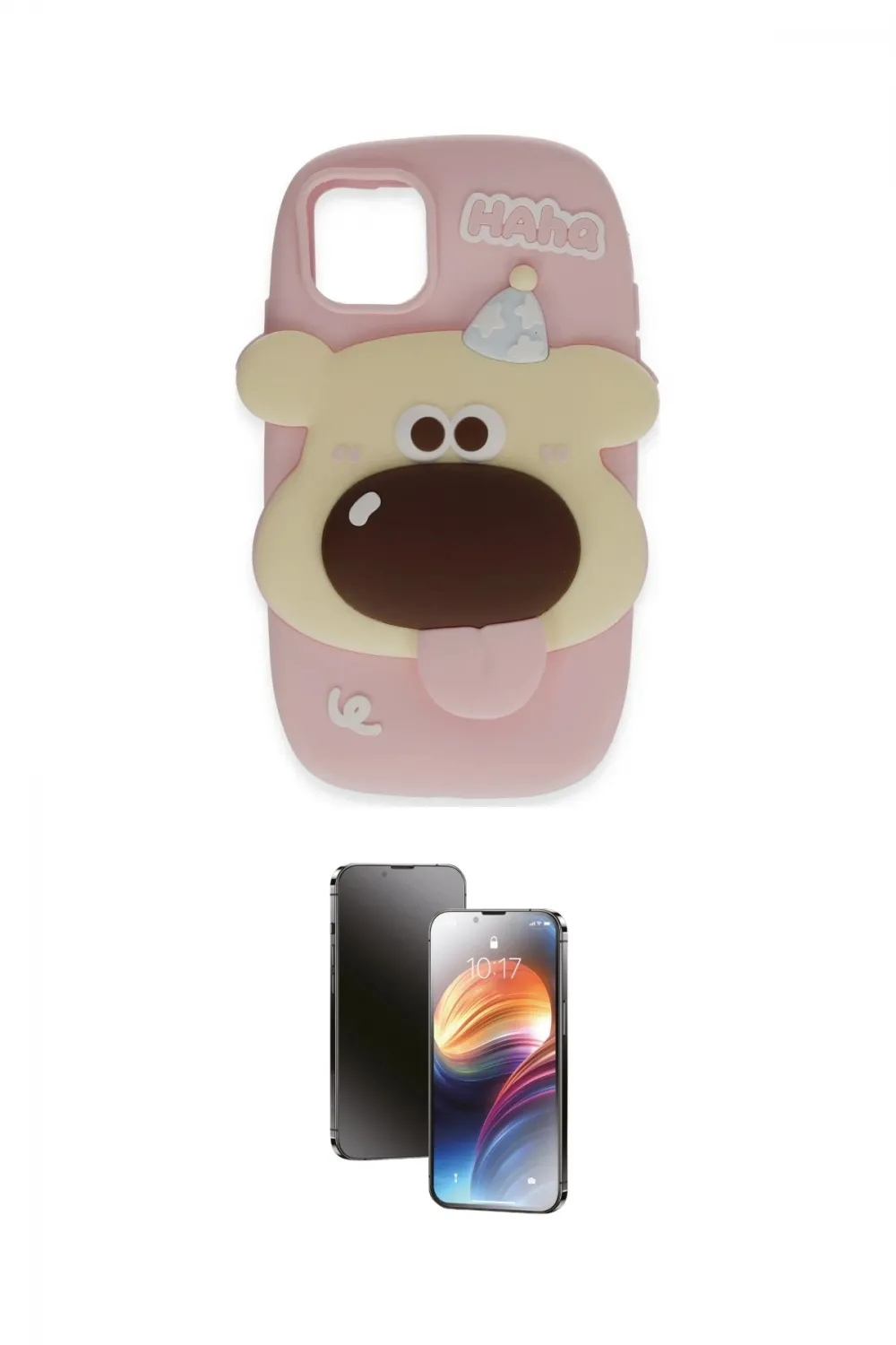 ieg™ iPhone 11 Kılıf Akış Yansıma - Siyah 3D Antistatik Mat Seramik Nano Ekran Koruyucu