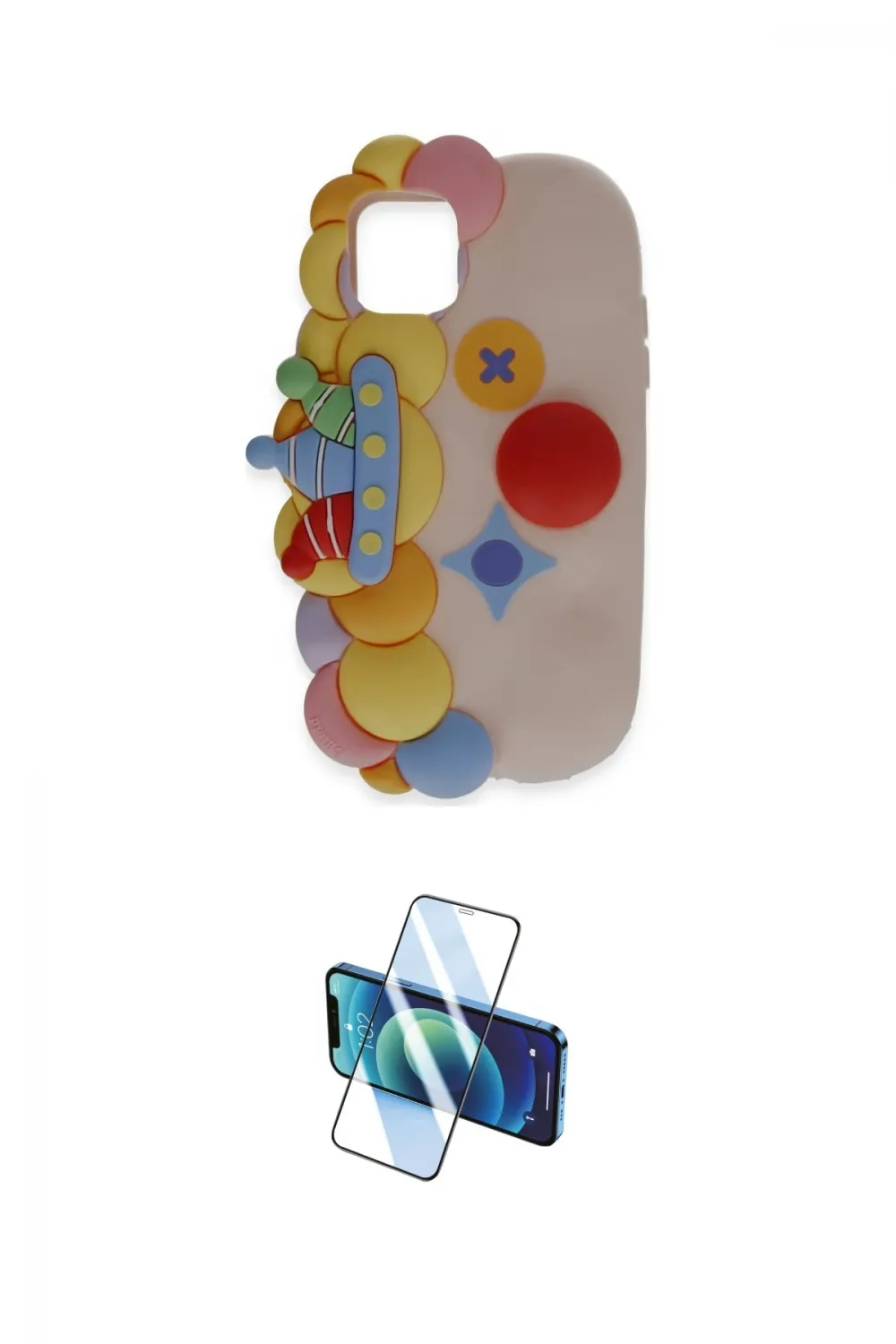 ieg™ iPhone 11 Kılıf Akış Yansıma - Siyah 3D Antistatik Seramik Nano Ekran Koruyucu