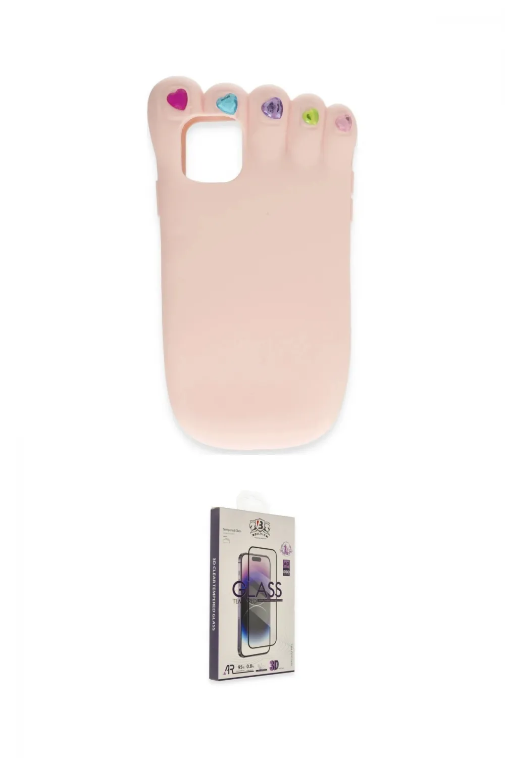 ieg™ iPhone 11 Kılıf Akış Yansıma - Siyah Bilvis 3D Cam Ekran Koruyucu