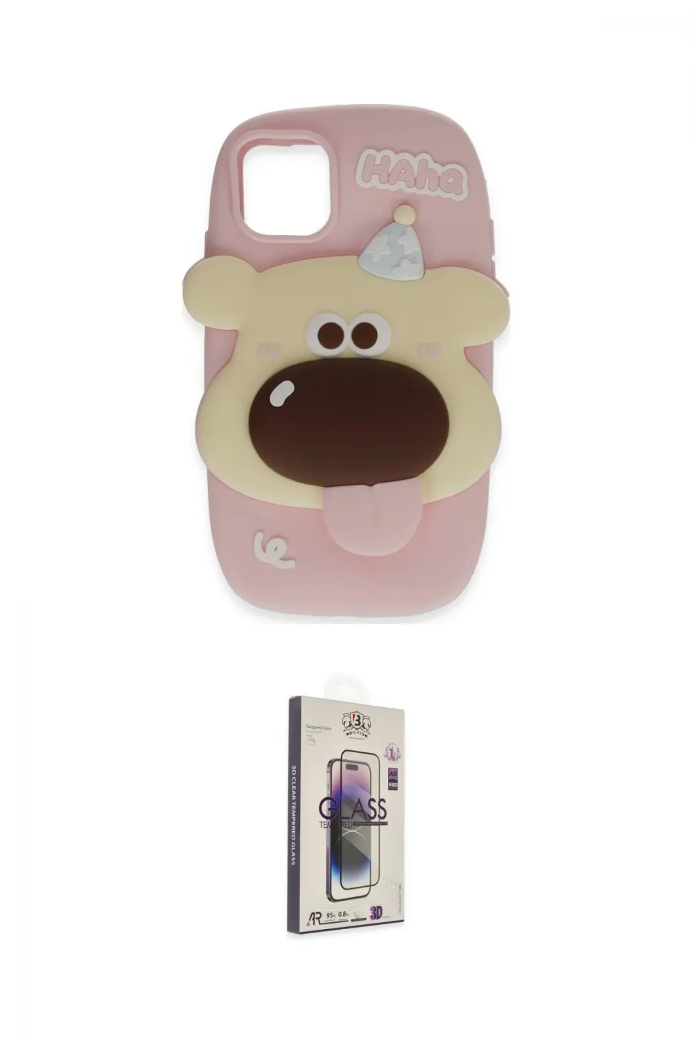 ieg™ iPhone 11 Kılıf Akış Yansıma - Siyah Bilvis 3D Cam Ekran Koruyucu