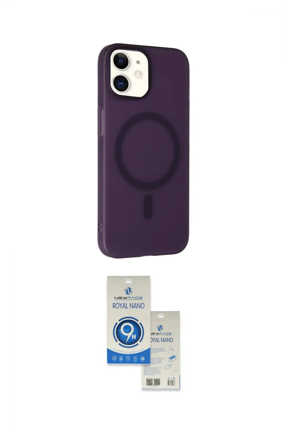 ieg™ iPhone 11 Kılıf Çekirdek Modern Prime - Şeffaf Royal Nano Ekran Koruyucu