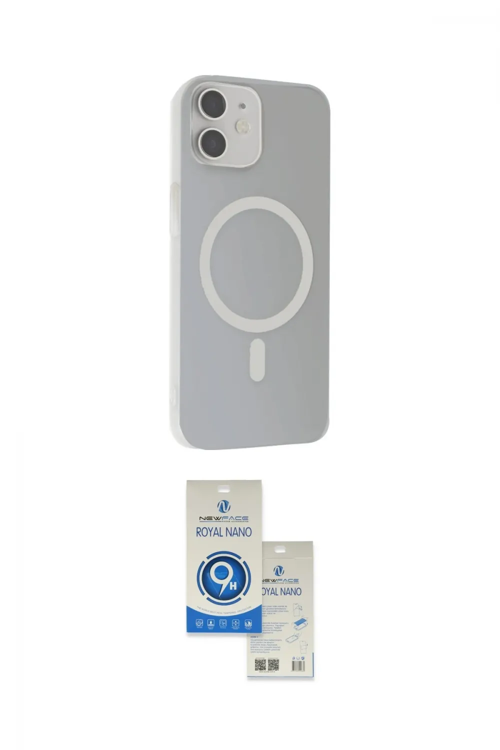 ieg™ iPhone 11 Kılıf Çekirdek Modern Prime - Şeffaf Royal Nano Ekran Koruyucu