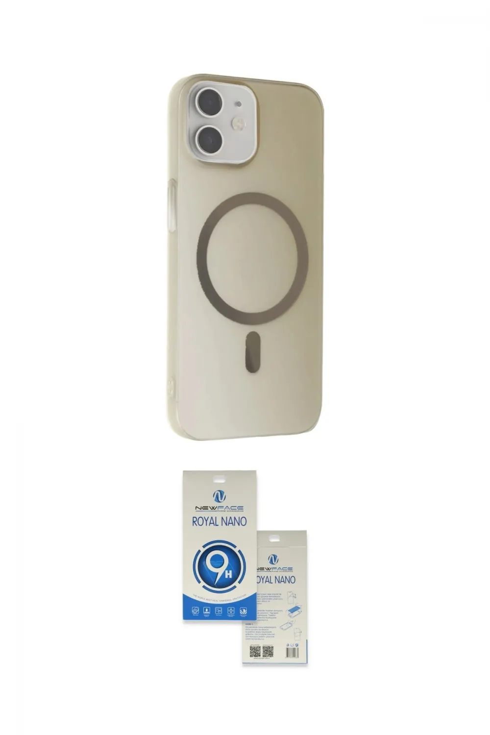 ieg™ iPhone 11 Kılıf Çekirdek Modern Prime - Şeffaf Royal Nano Ekran Koruyucu