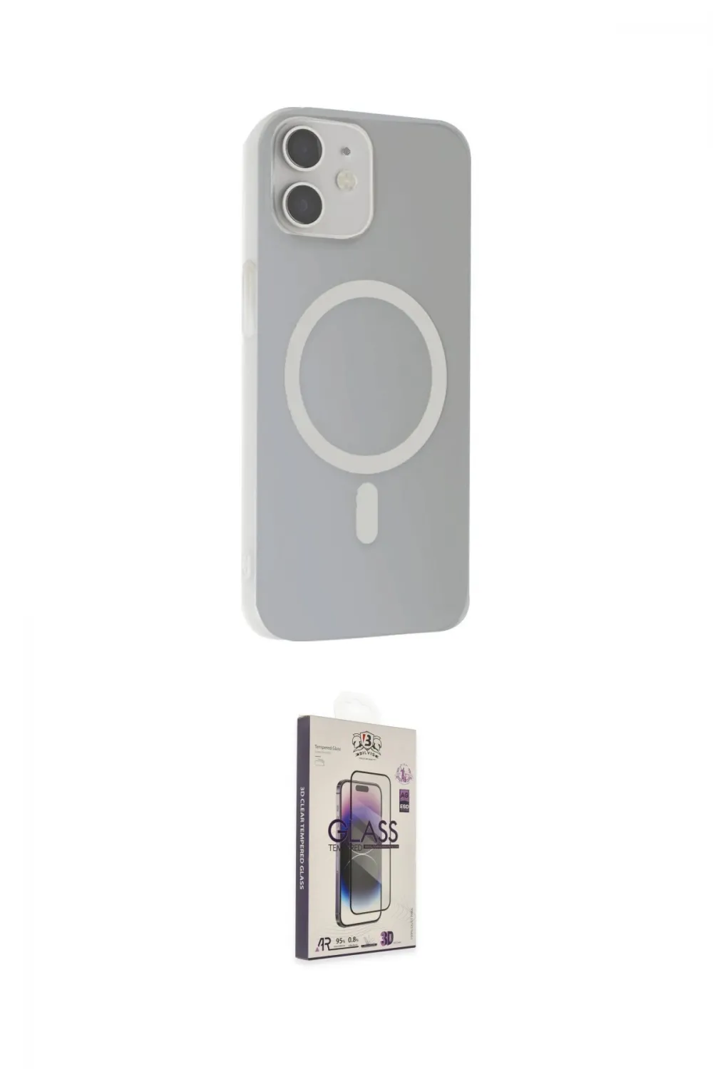 ieg™ iPhone 11 Kılıf Çekirdek Modern Prime - Siyah Bilvis 3D Cam Ekran Koruyucu