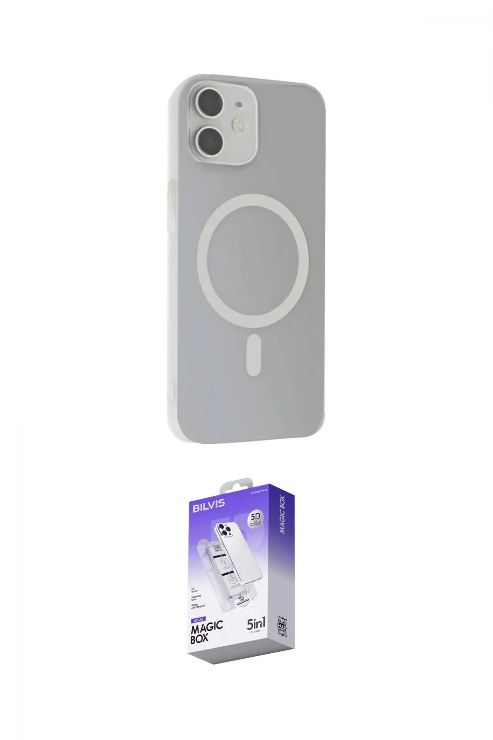 ieg™ iPhone 11 Kılıf Çekirdek Modern Prime - Siyah Bilvis 5in1 3D Magic Cam Ekran Koruyucu