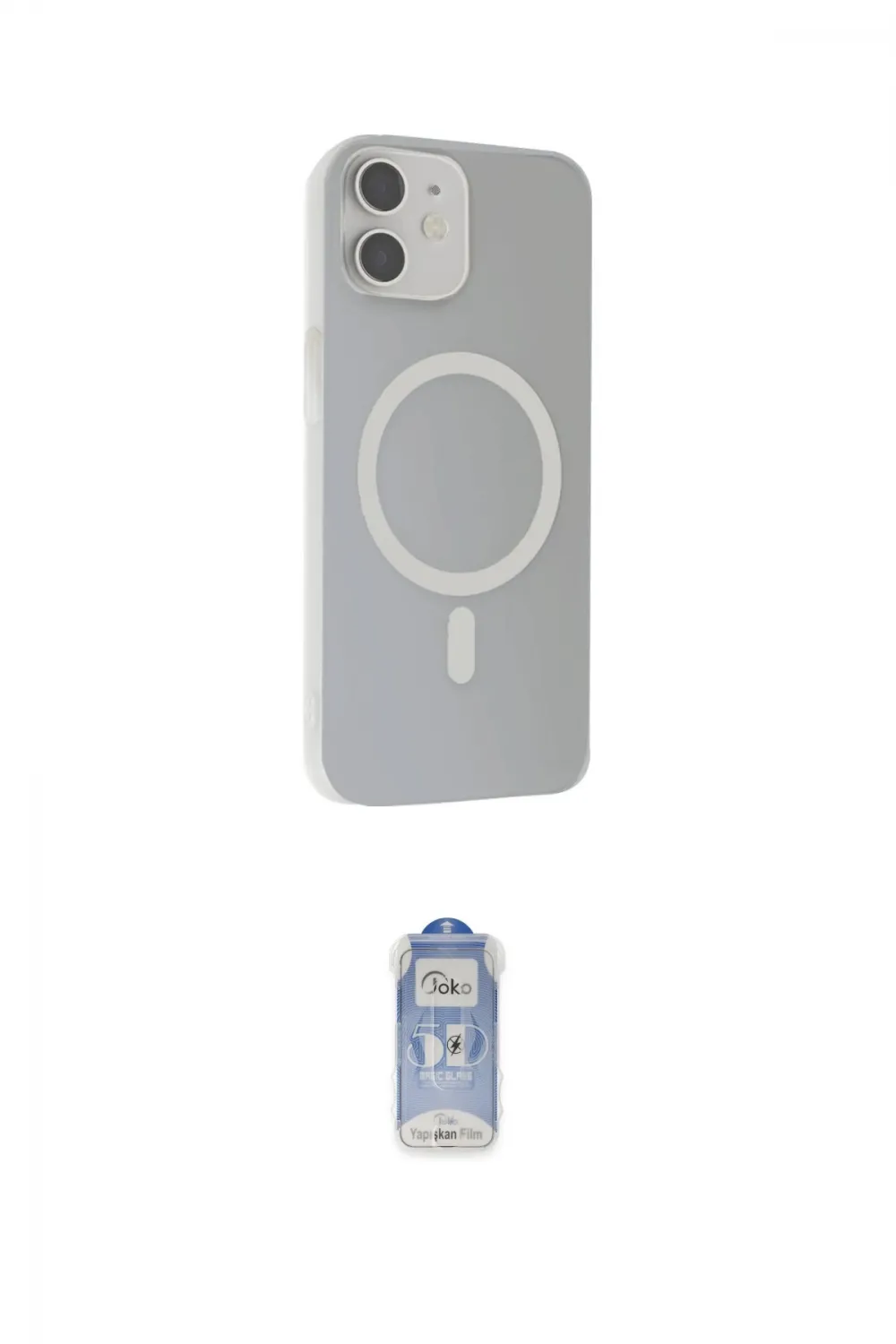ieg™ iPhone 11 Kılıf Çekirdek Modern Prime - Siyah Joko Magic 5D Cam