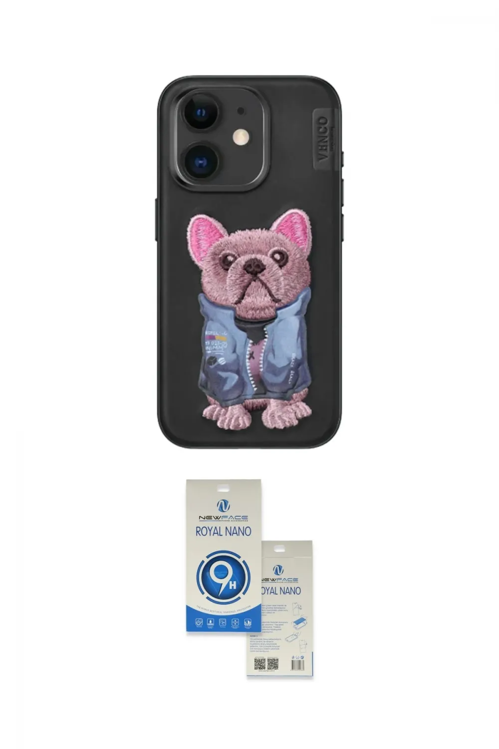 ieg™ iPhone 11 Kılıf İz Minimal Koleksiyonu - Şeffaf Royal Nano Ekran Koruyucu