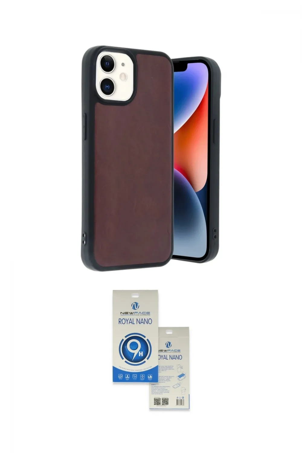 ieg™ iPhone 11 Kılıf Kıvılcım Işık Serisi - Şeffaf Royal Nano Ekran Koruyucu