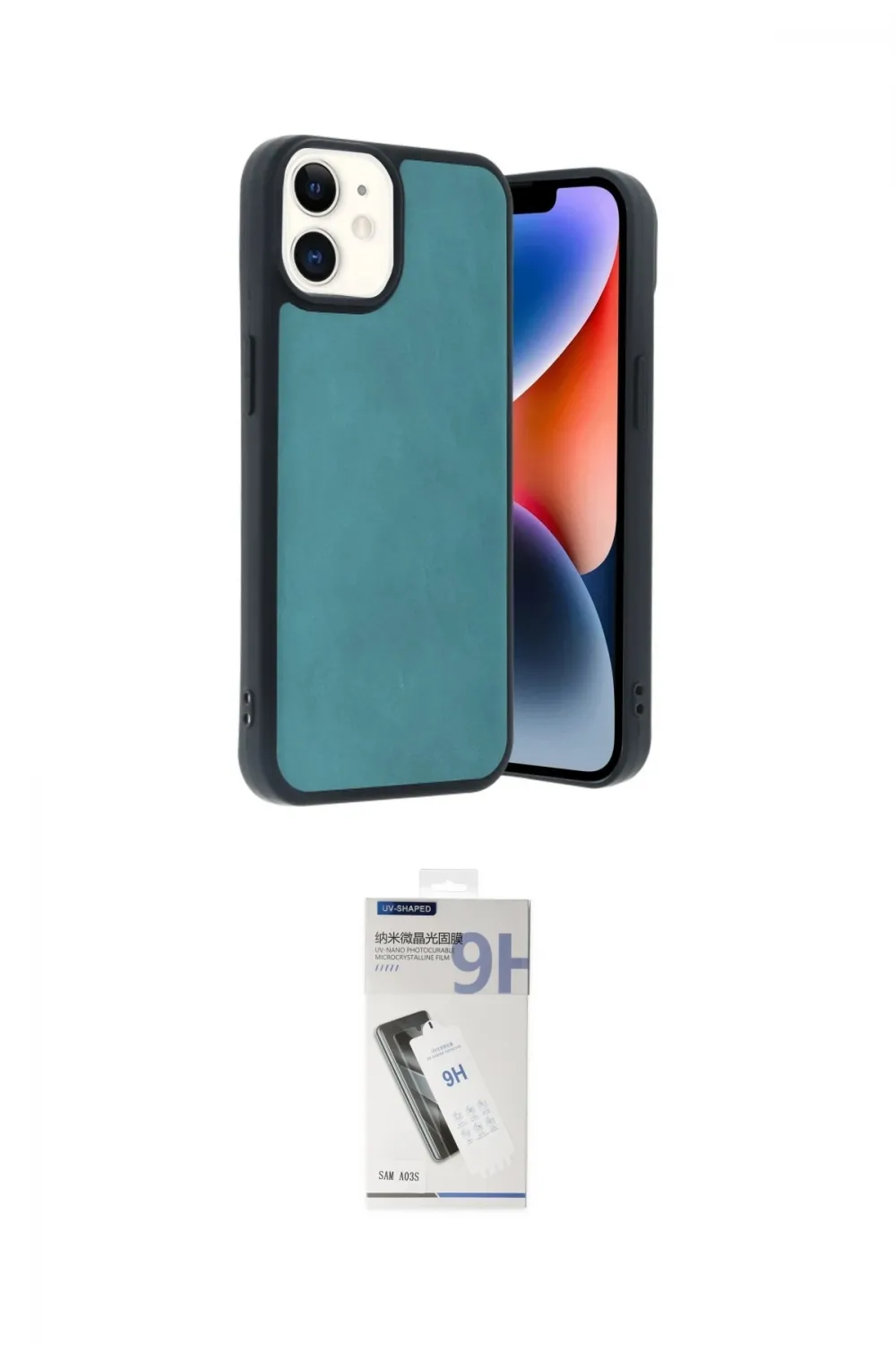 ieg™ iPhone 11 Kılıf Kıvılcım Işık Serisi - Şeffaf Uv Polymer Nano Ekran Koruyucu