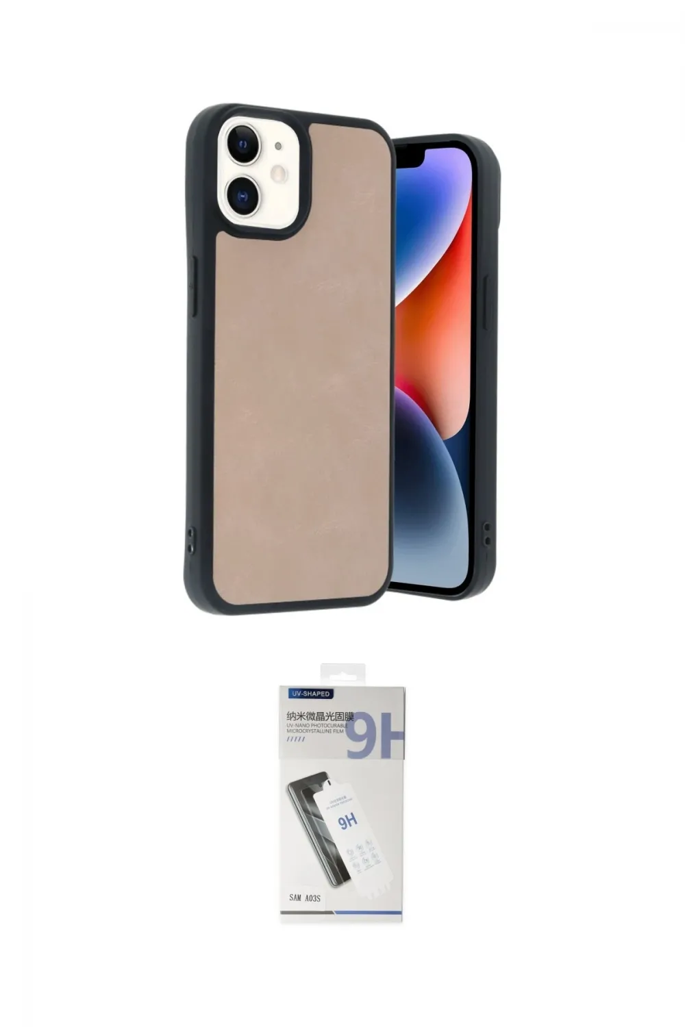 ieg™ iPhone 11 Kılıf Kıvılcım Işık Serisi - Şeffaf Uv Polymer Nano Ekran Koruyucu