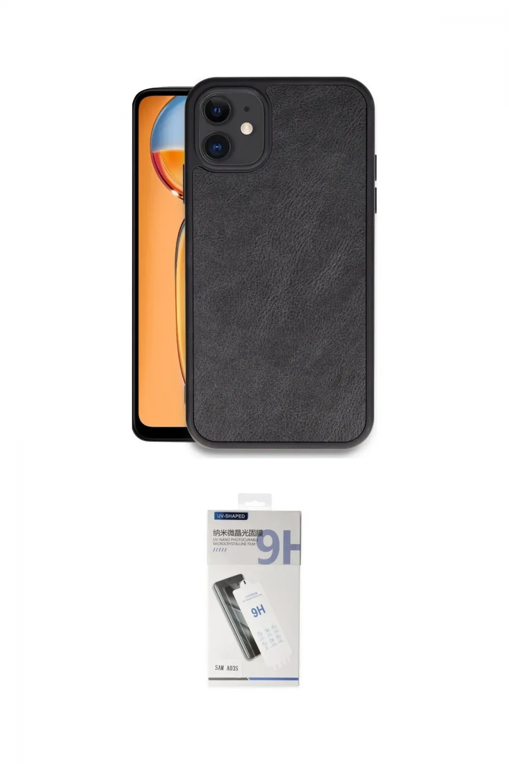 ieg™ iPhone 11 Kılıf Kıvılcım Işık Serisi - Şeffaf Uv Polymer Nano Ekran Koruyucu