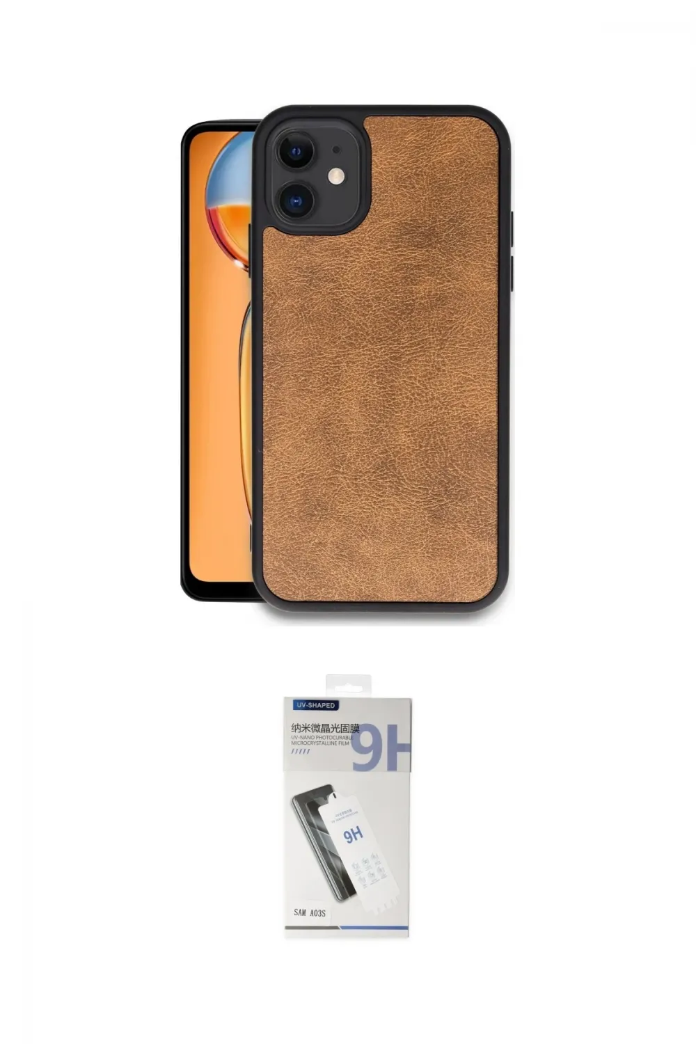 ieg™ iPhone 11 Kılıf Kıvılcım Işık Serisi - Şeffaf Uv Polymer Nano Ekran Koruyucu