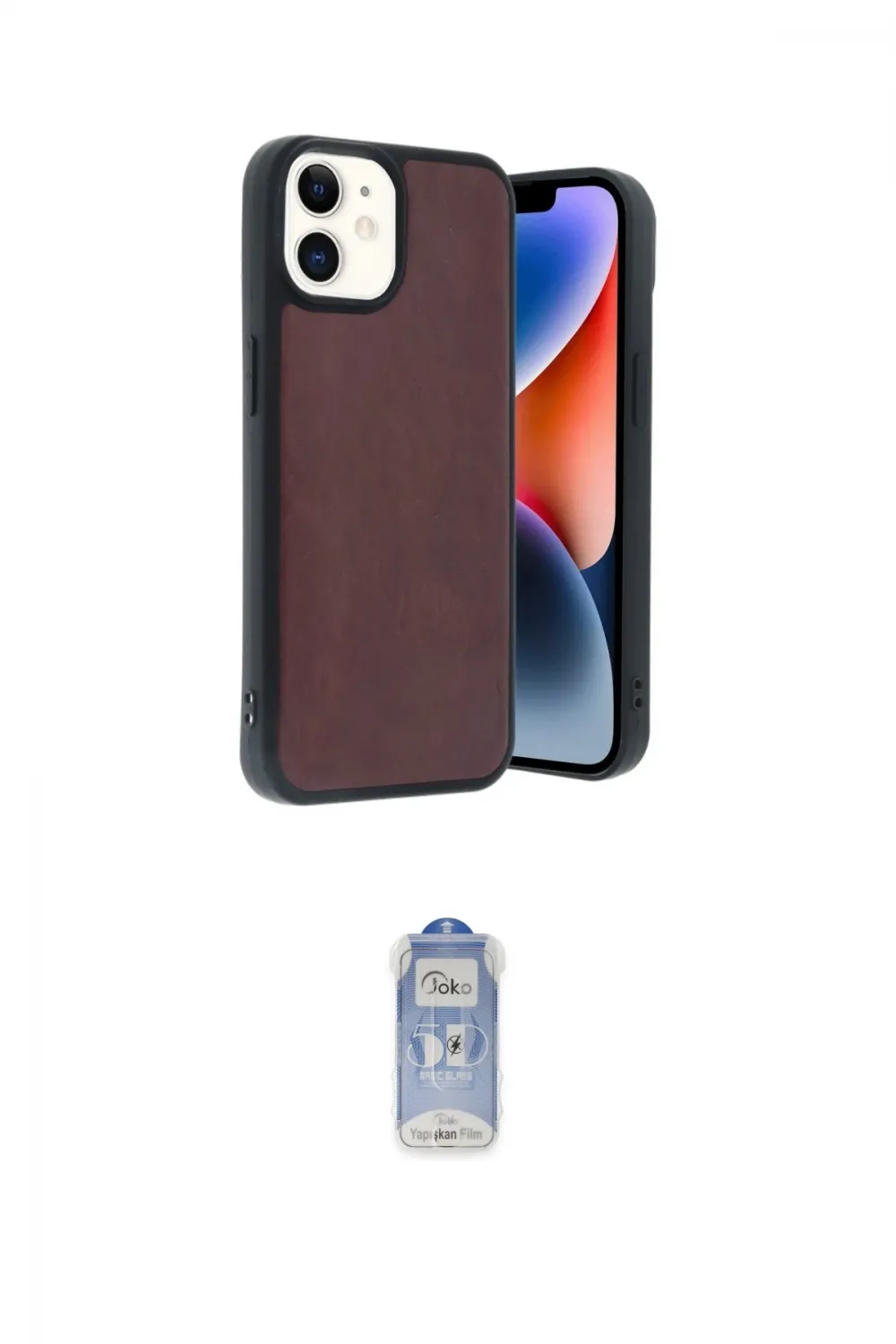 ieg™ iPhone 11 Kılıf Kıvılcım Işık Serisi - Siyah Joko Magic 5D Cam