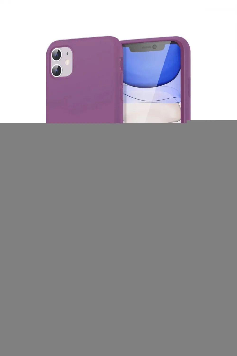 ieg™ iPhone 11 Kılıf Kozmos Yansıma Özel Seri - Siyah Buffer Cam Ekran Koruyucu