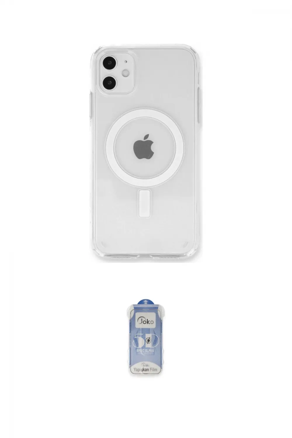 ieg™ iPhone 11 Kılıf Kutup Klasik Serisi - Siyah Joko Magic 5D Cam