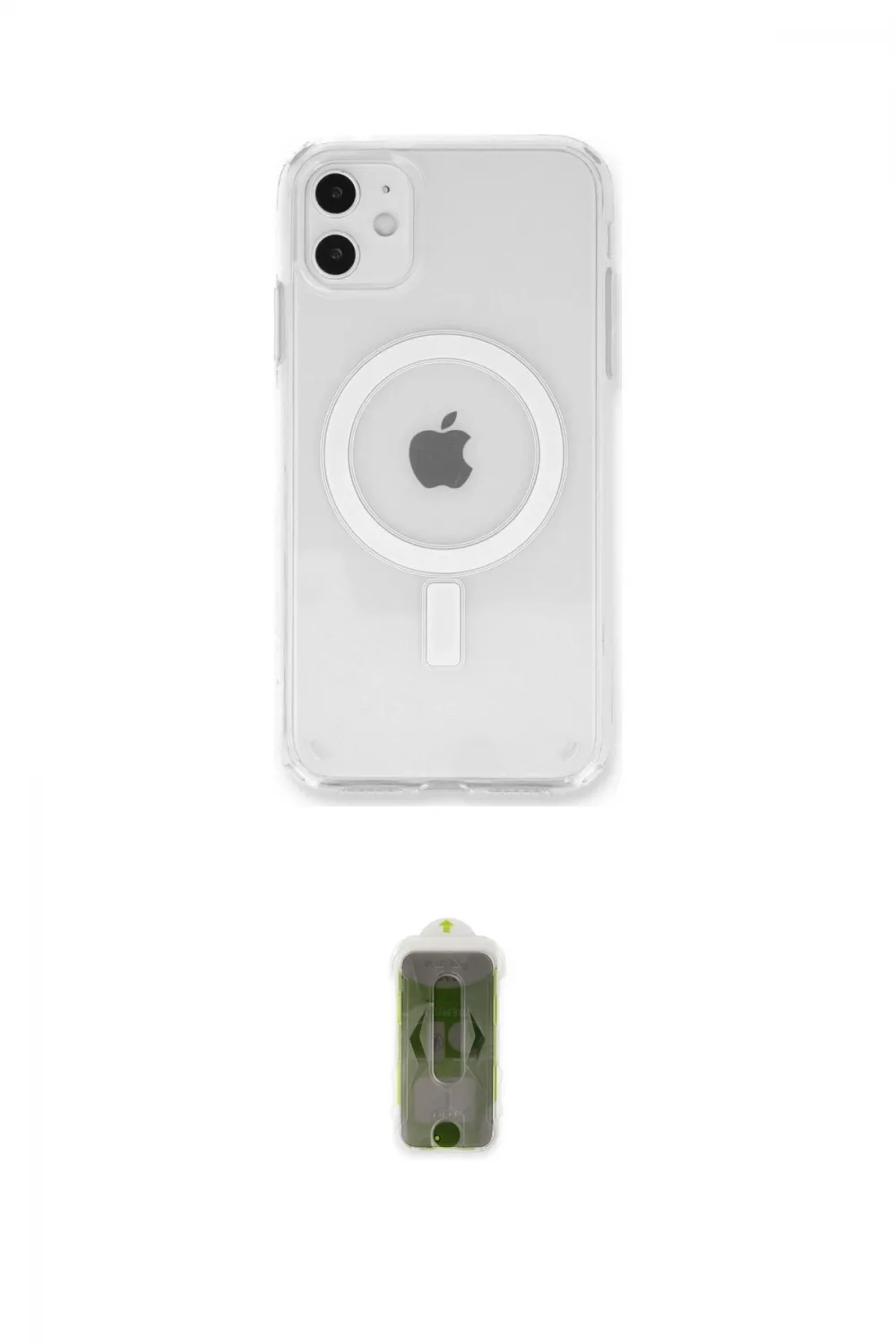 ieg™ iPhone 11 Kılıf Kutup Klasik Serisi - Siyah Joko Magic 5D Hayalet Cam