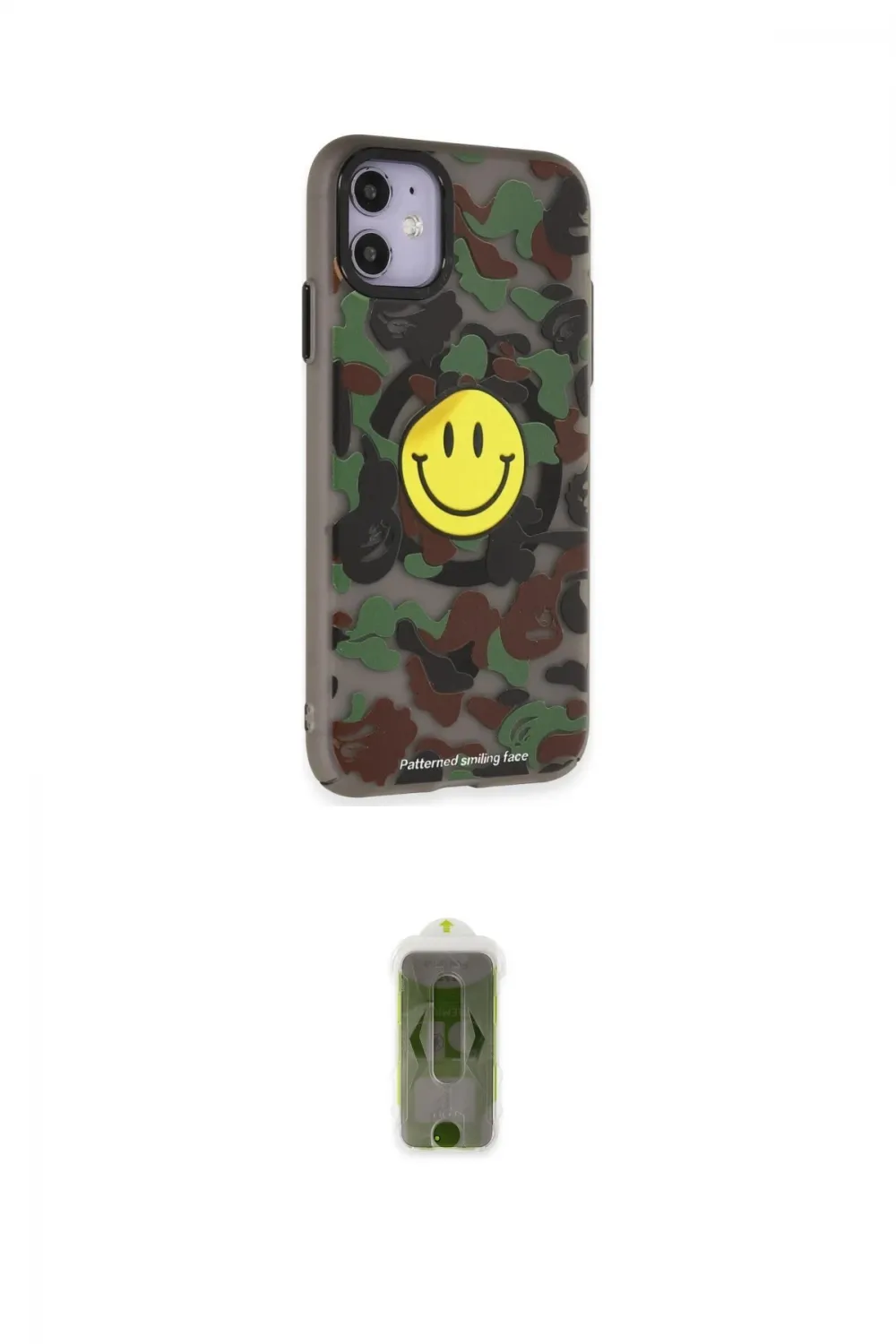 ieg™ iPhone 11 Kılıf Nova Doku Koleksiyonu - Siyah Joko Magic 5D Hayalet Cam