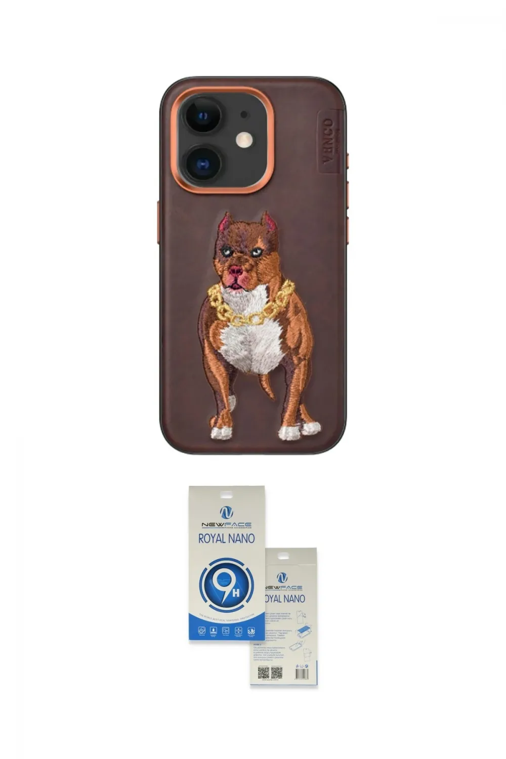 ieg™ iPhone 11 Kılıf Nova Form Koleksiyonu - Şeffaf Royal Nano Ekran Koruyucu