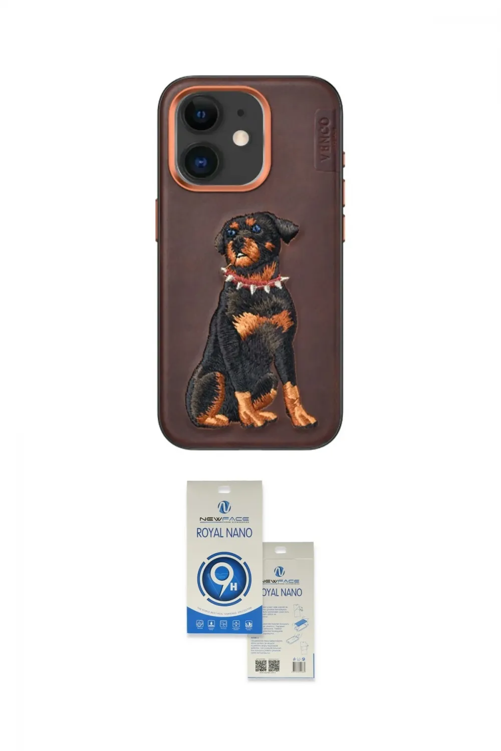 ieg™ iPhone 11 Kılıf Nova Form Koleksiyonu - Şeffaf Royal Nano Ekran Koruyucu
