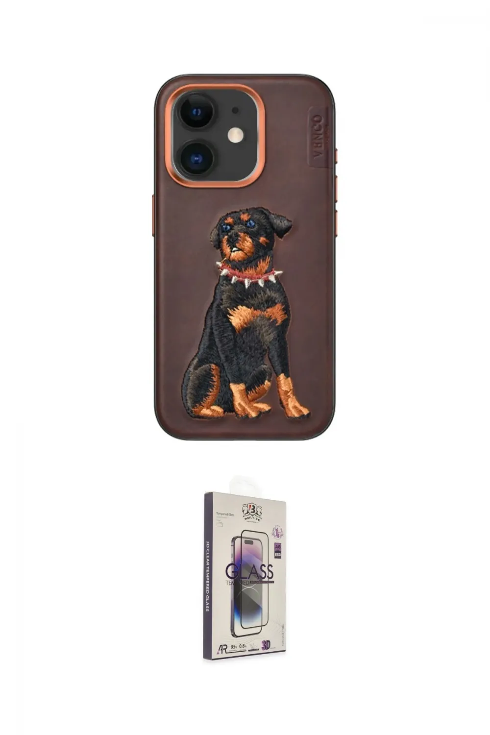 ieg™ iPhone 11 Kılıf Nova Form Koleksiyonu - Siyah Bilvis 3D Cam Ekran Koruyucu