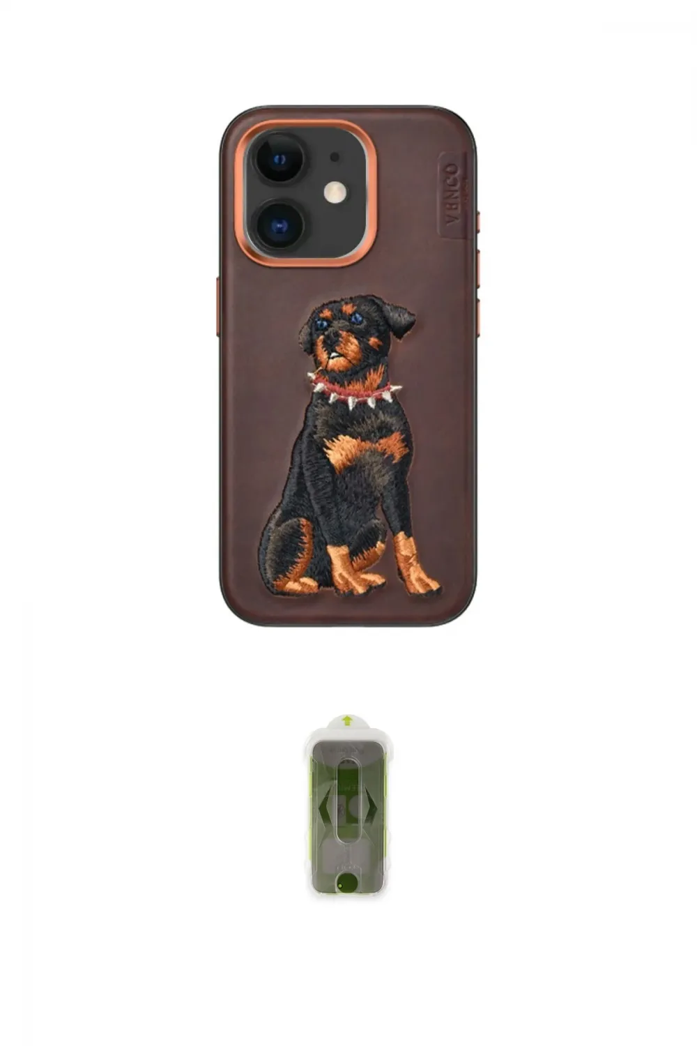 ieg™ iPhone 11 Kılıf Nova Form Koleksiyonu - Siyah Joko Magic 5D Hayalet Cam