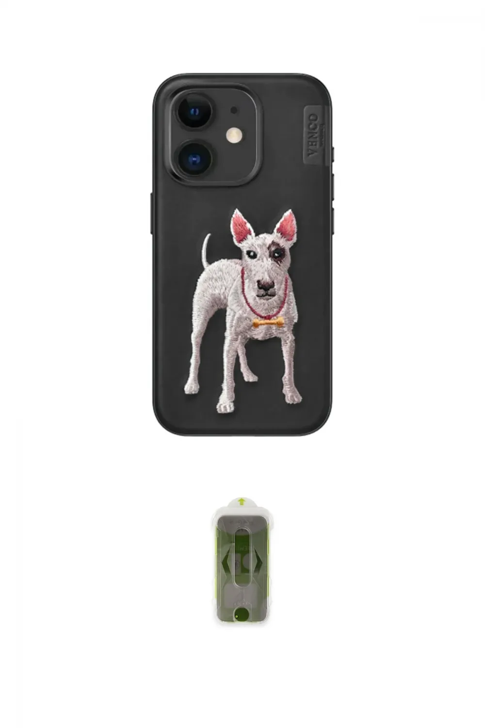 ieg™ iPhone 11 Kılıf Nova Form Koleksiyonu - Siyah Joko Magic 5D Hayalet Cam
