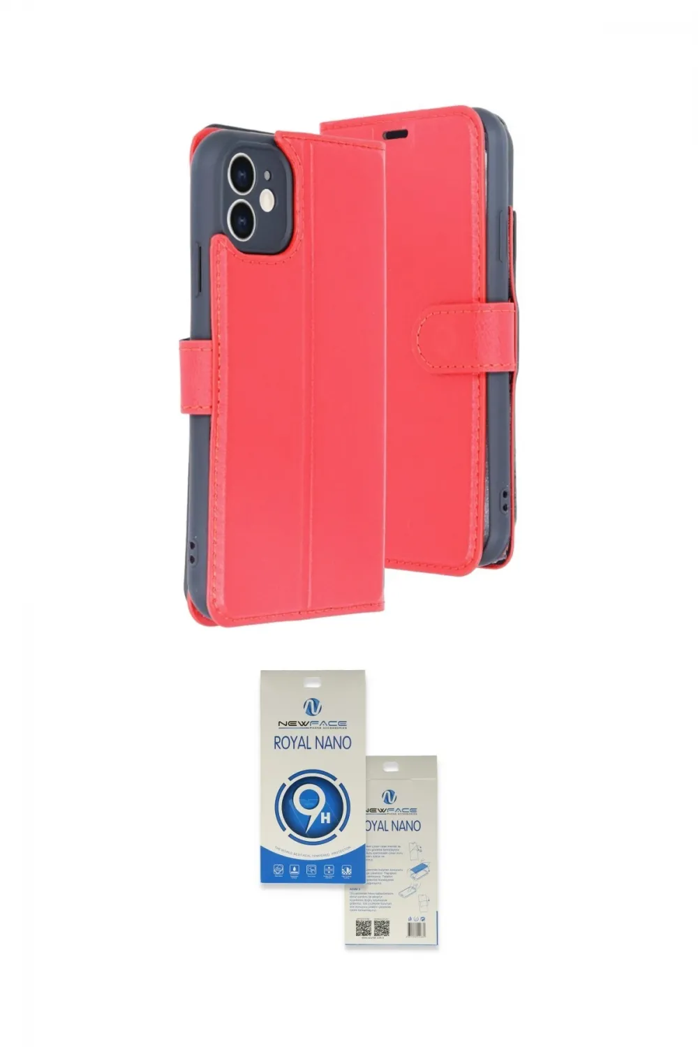 ieg™ iPhone 11 Kılıf Siluet Işık Serisi - Şeffaf Royal Nano Ekran Koruyucu