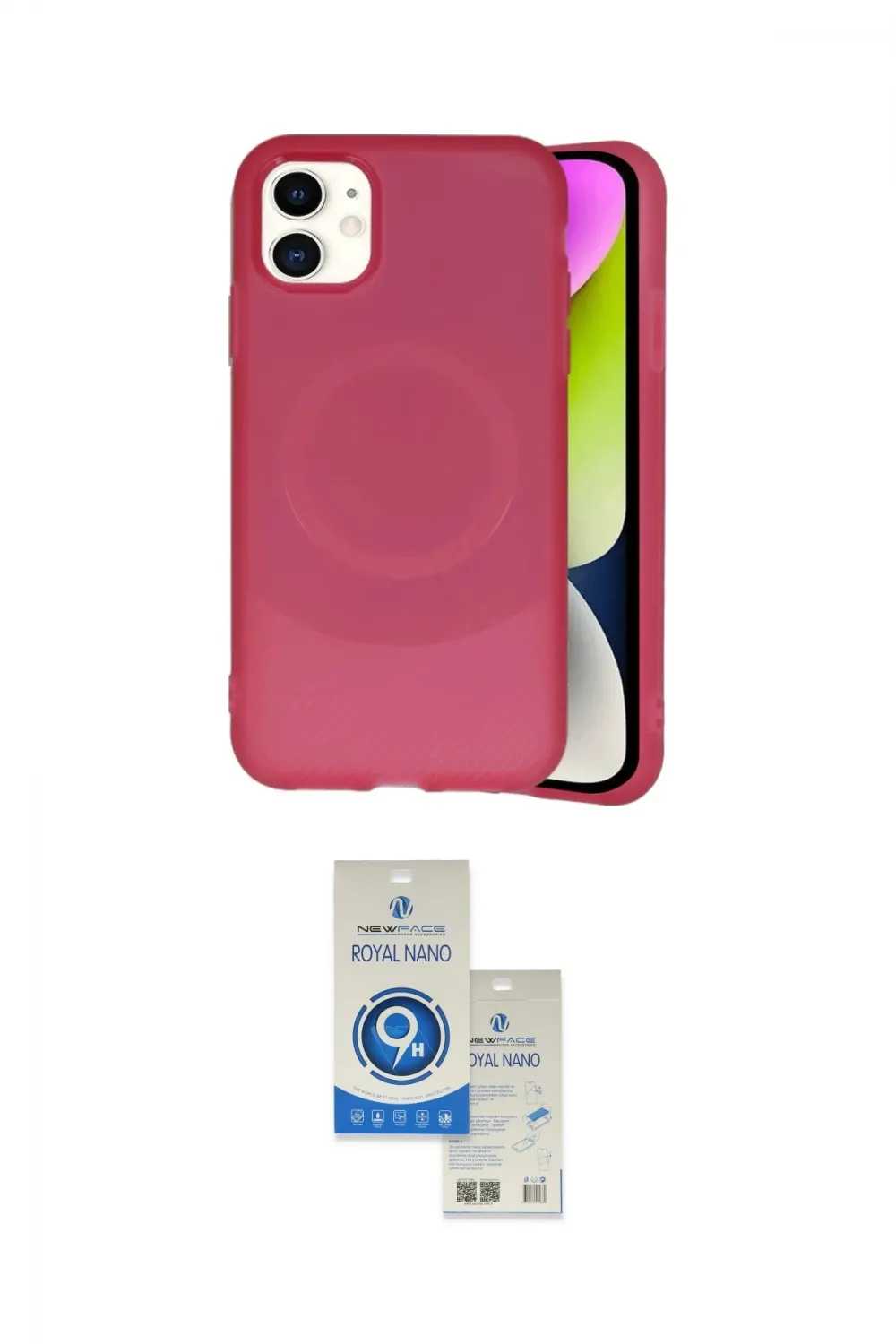 ieg™ iPhone 11 Kılıf Ufuk Serisi - Şeffaf Royal Nano Ekran Koruyucu