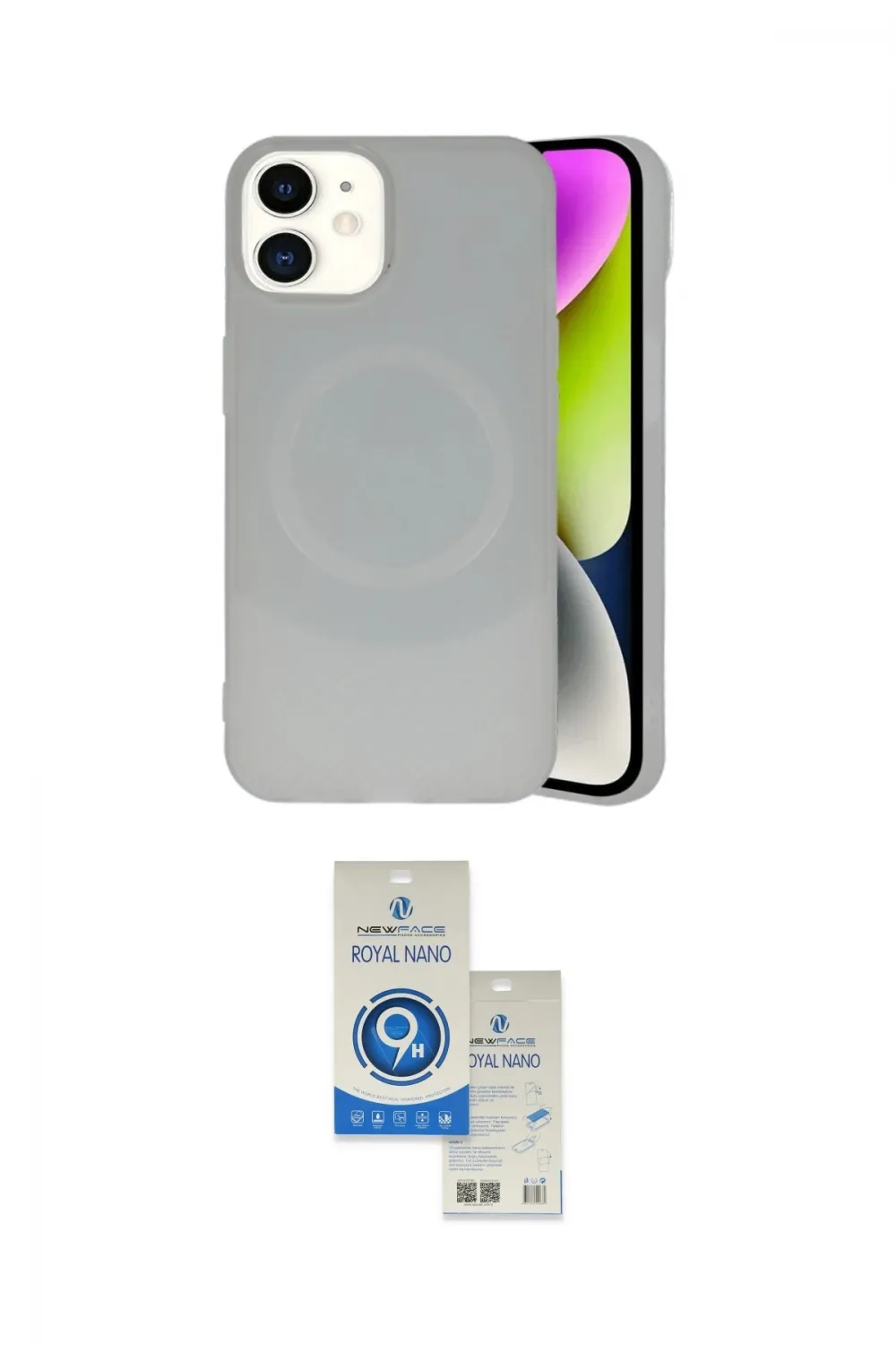 ieg™ iPhone 11 Kılıf Ufuk Serisi - Şeffaf Royal Nano Ekran Koruyucu