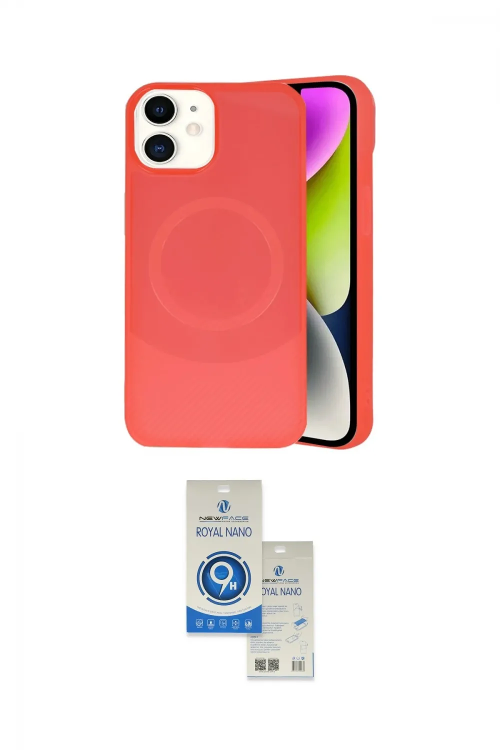 ieg™ iPhone 11 Kılıf Ufuk Serisi - Şeffaf Royal Nano Ekran Koruyucu