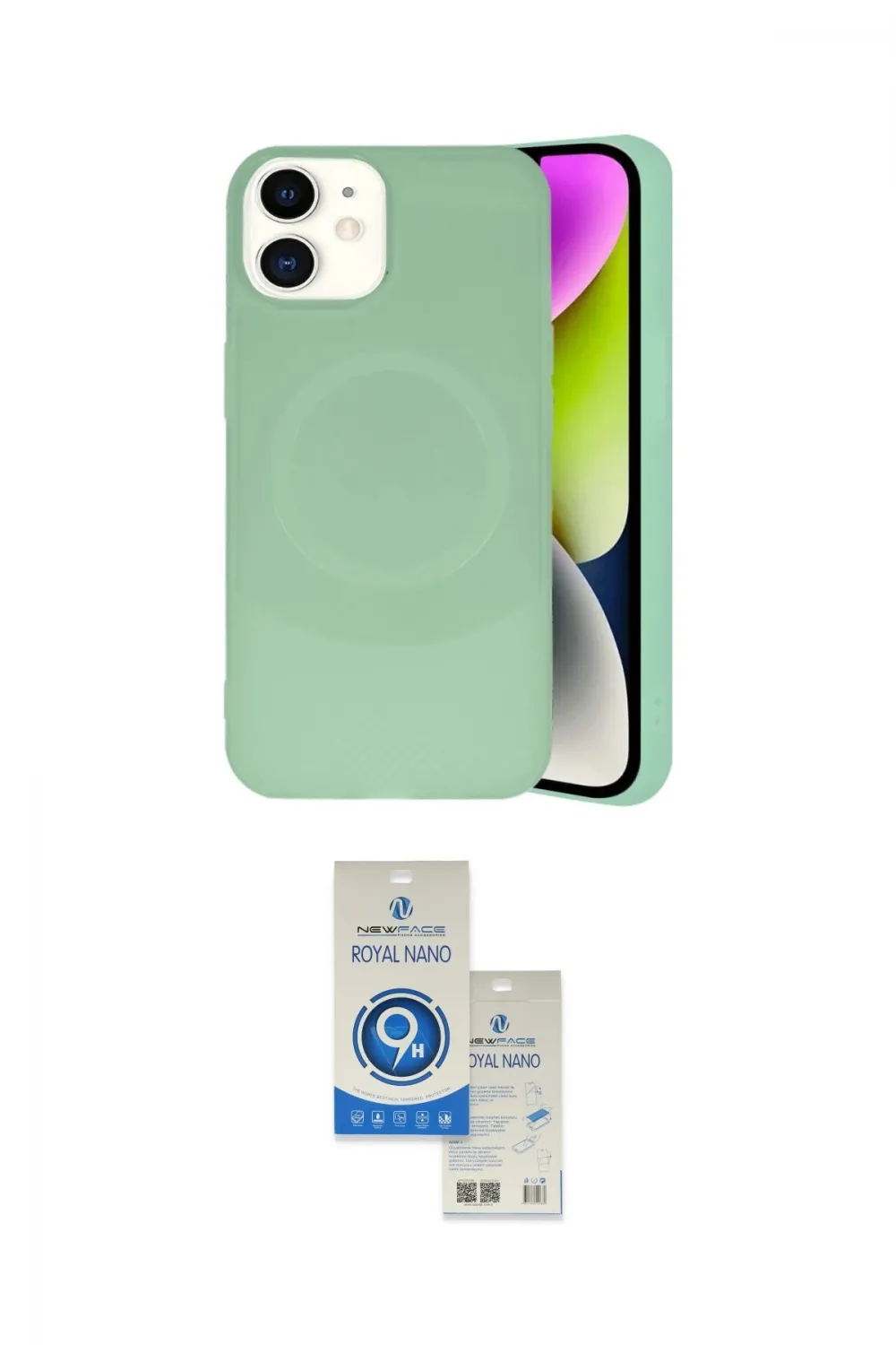 ieg™ iPhone 11 Kılıf Ufuk Serisi - Şeffaf Royal Nano Ekran Koruyucu