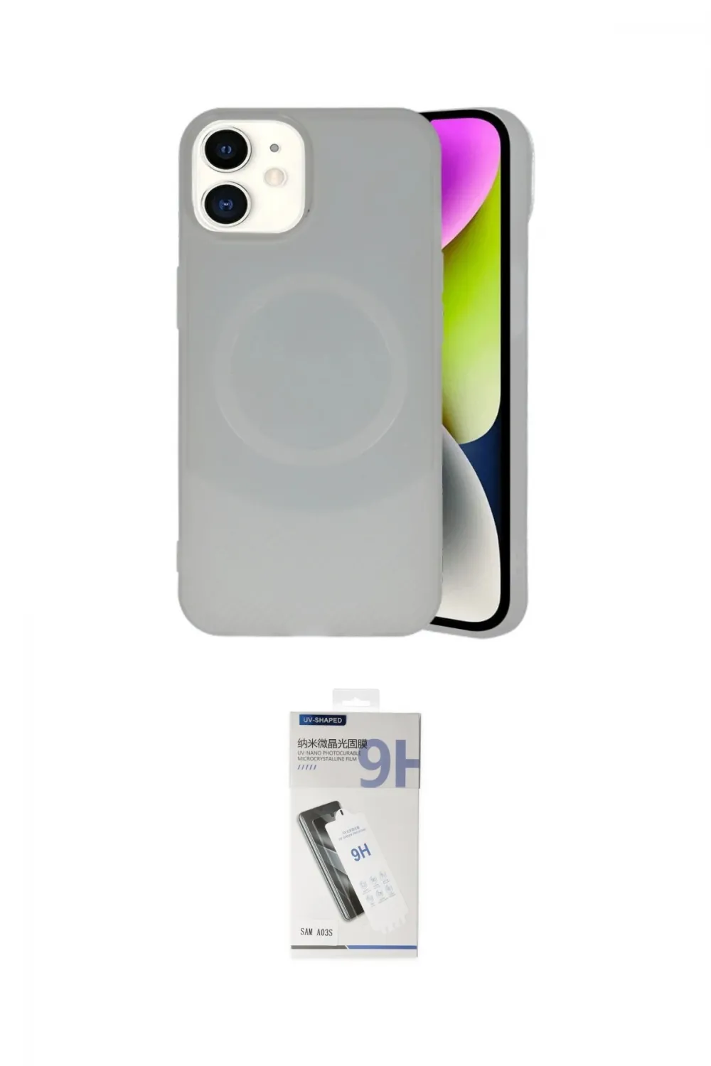 ieg™ iPhone 11 Kılıf Ufuk Serisi - Şeffaf Uv Polymer Nano Ekran Koruyucu