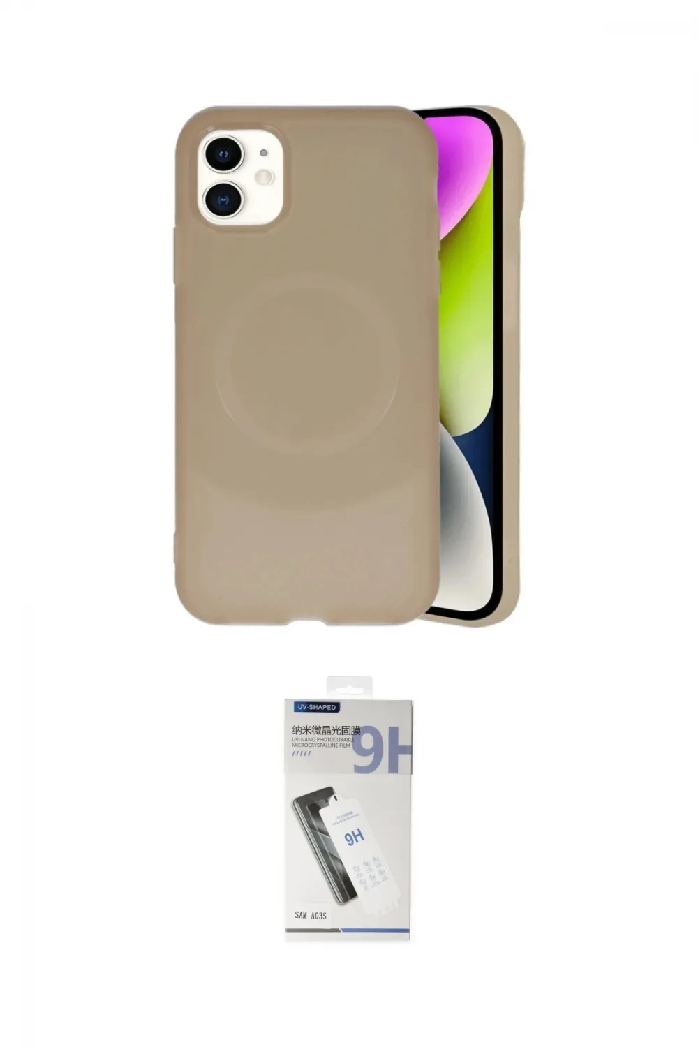 ieg™ iPhone 11 Kılıf Ufuk Serisi - Şeffaf Uv Polymer Nano Ekran Koruyucu