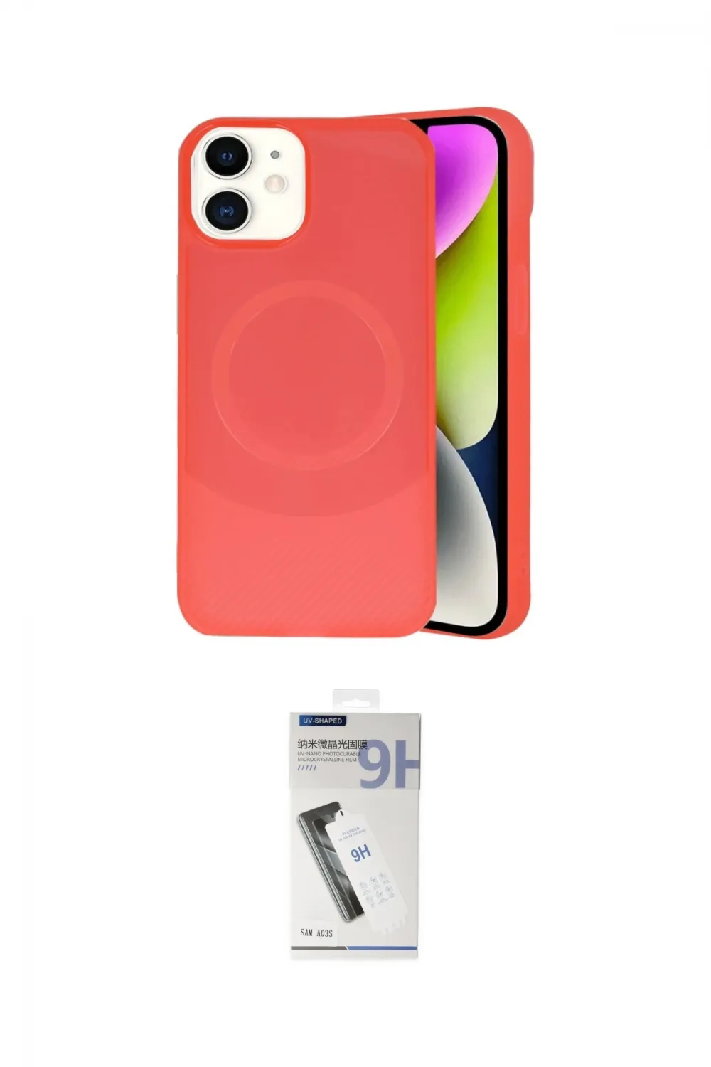 ieg™ iPhone 11 Kılıf Ufuk Serisi - Şeffaf Uv Polymer Nano Ekran Koruyucu