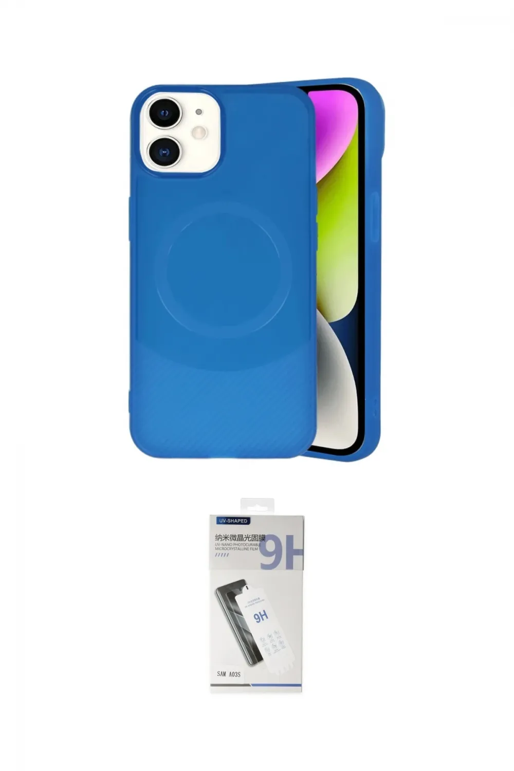 ieg™ iPhone 11 Kılıf Ufuk Serisi - Şeffaf Uv Polymer Nano Ekran Koruyucu