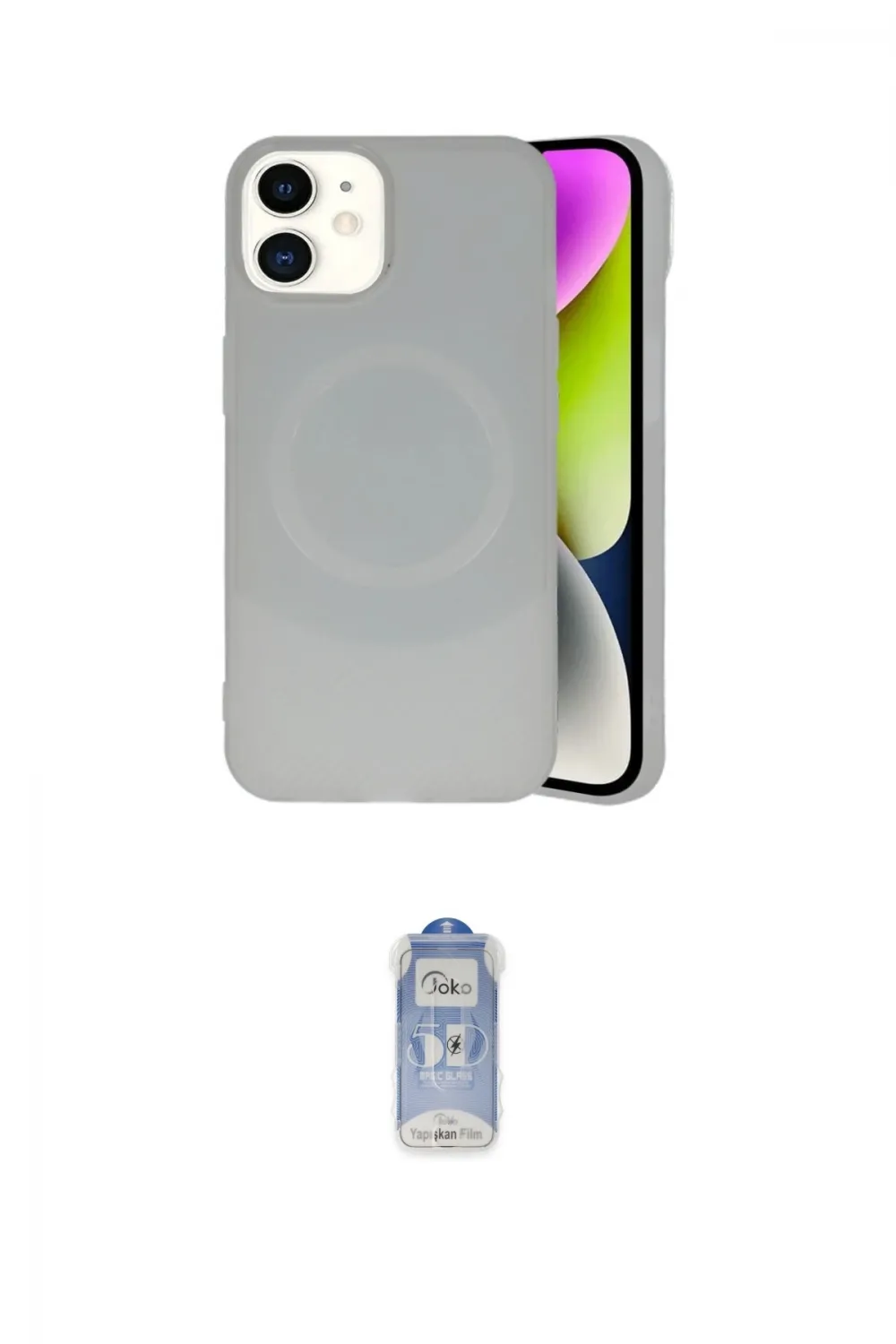 ieg™ iPhone 11 Kılıf Ufuk Serisi - Siyah Joko Magic 5D Cam